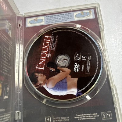 Enough (DVD, 2002) Jennifer Lopez Region 4