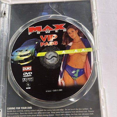 Max Power - Vip Pass (DVD, 2002) Region 4