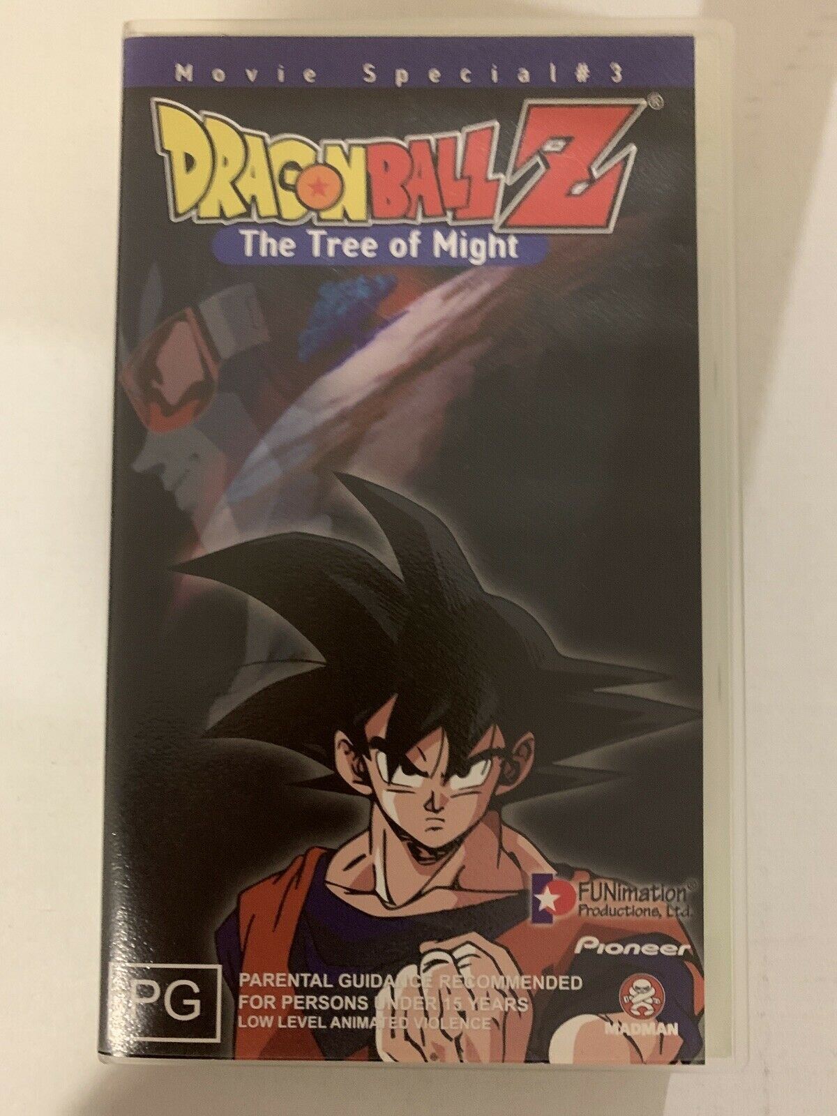 Dragon Ball Z - The Tree Of Might (VHS, 2001) PAL