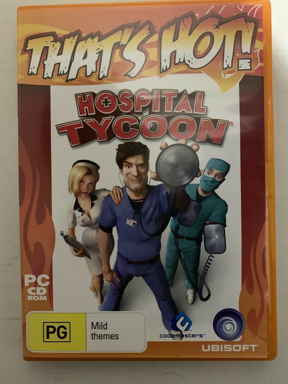 HOSPITAL TYCOON - PC CD Hospital Medical Simulation Management Game