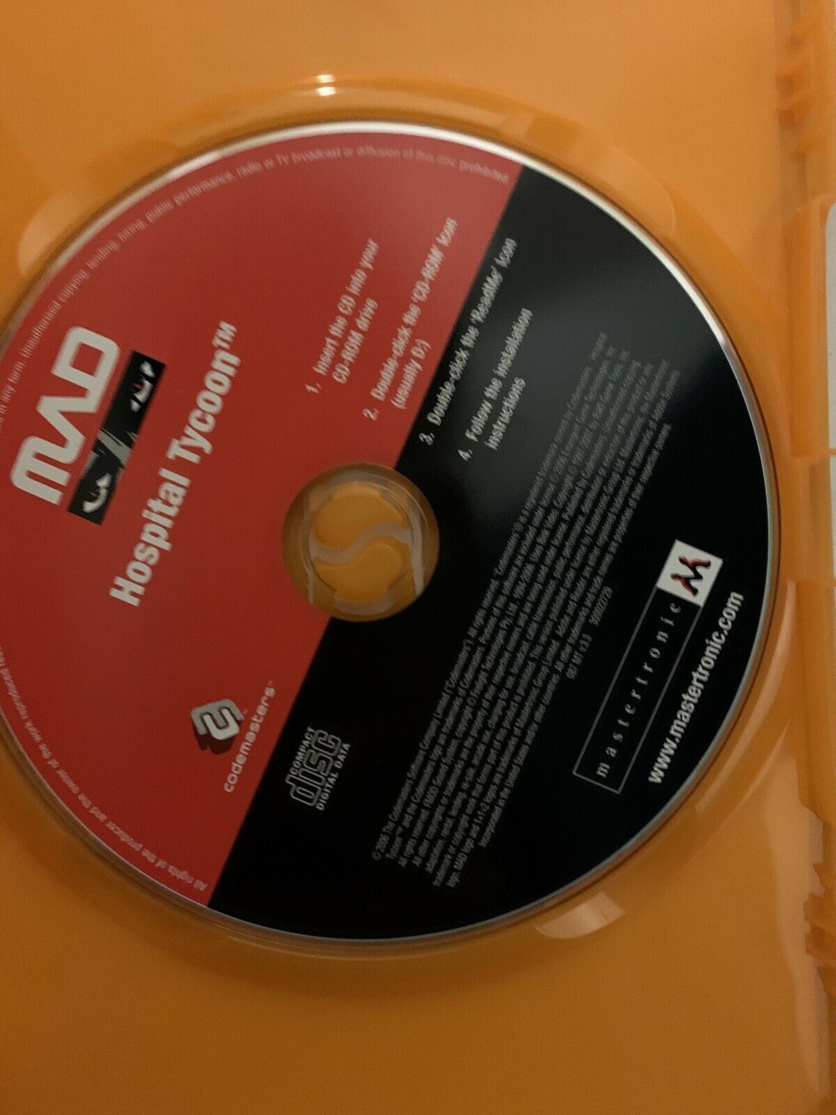 HOSPITAL TYCOON - PC CD Hospital Medical Simulation Management Game