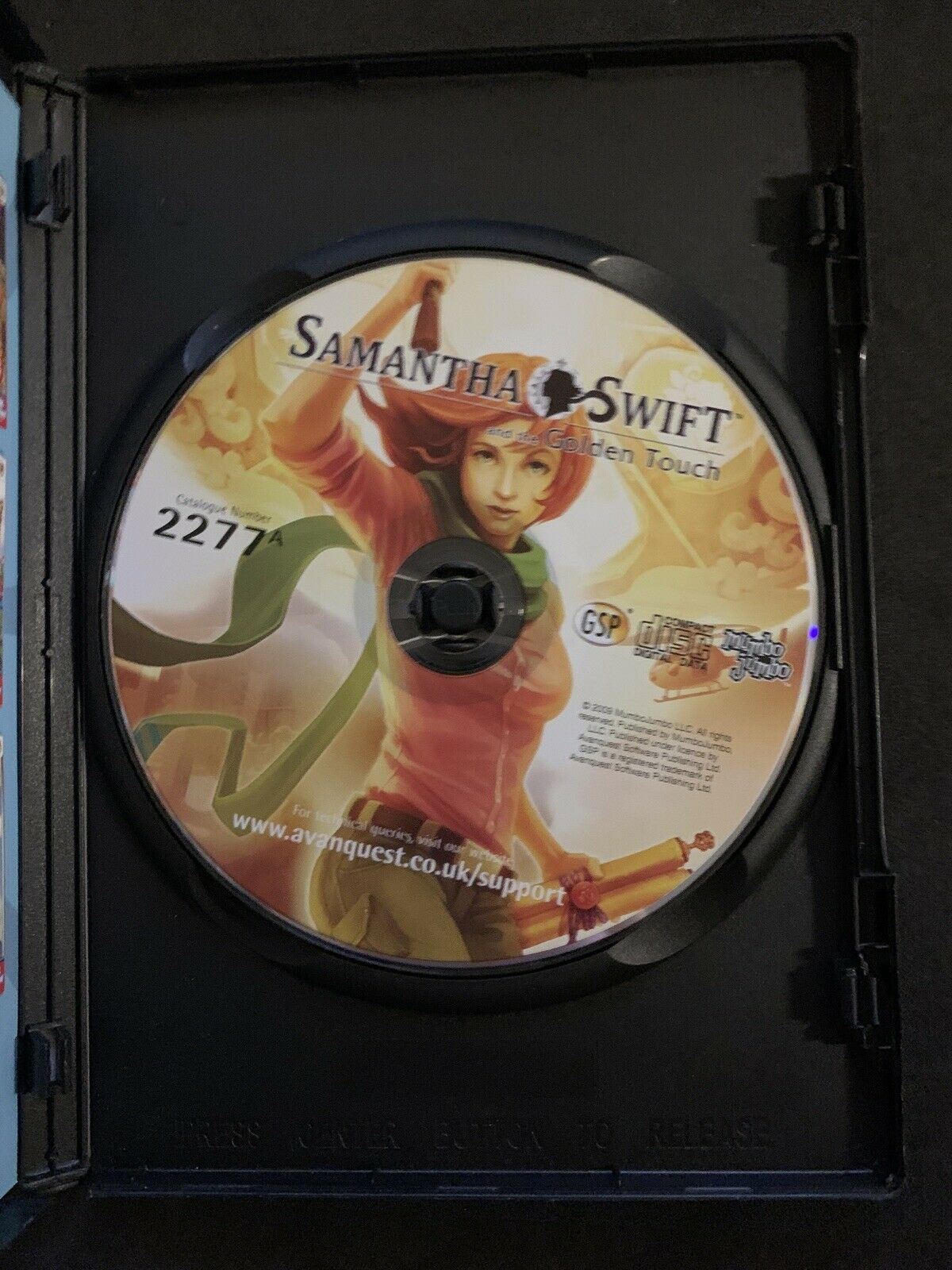 Samantha Swift and the Golden Touch - (PC CD-ROM) Hidden Object Game