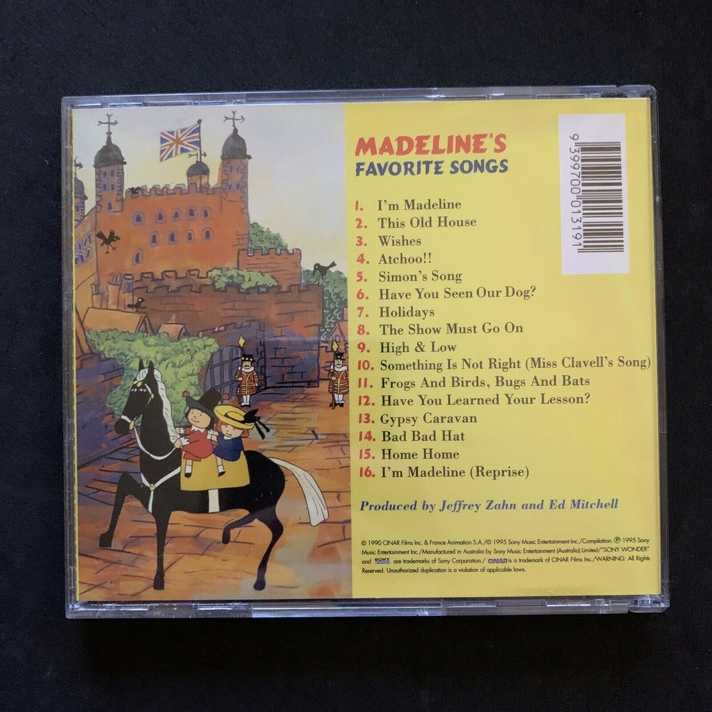 Madeline's Favorite Songs CD