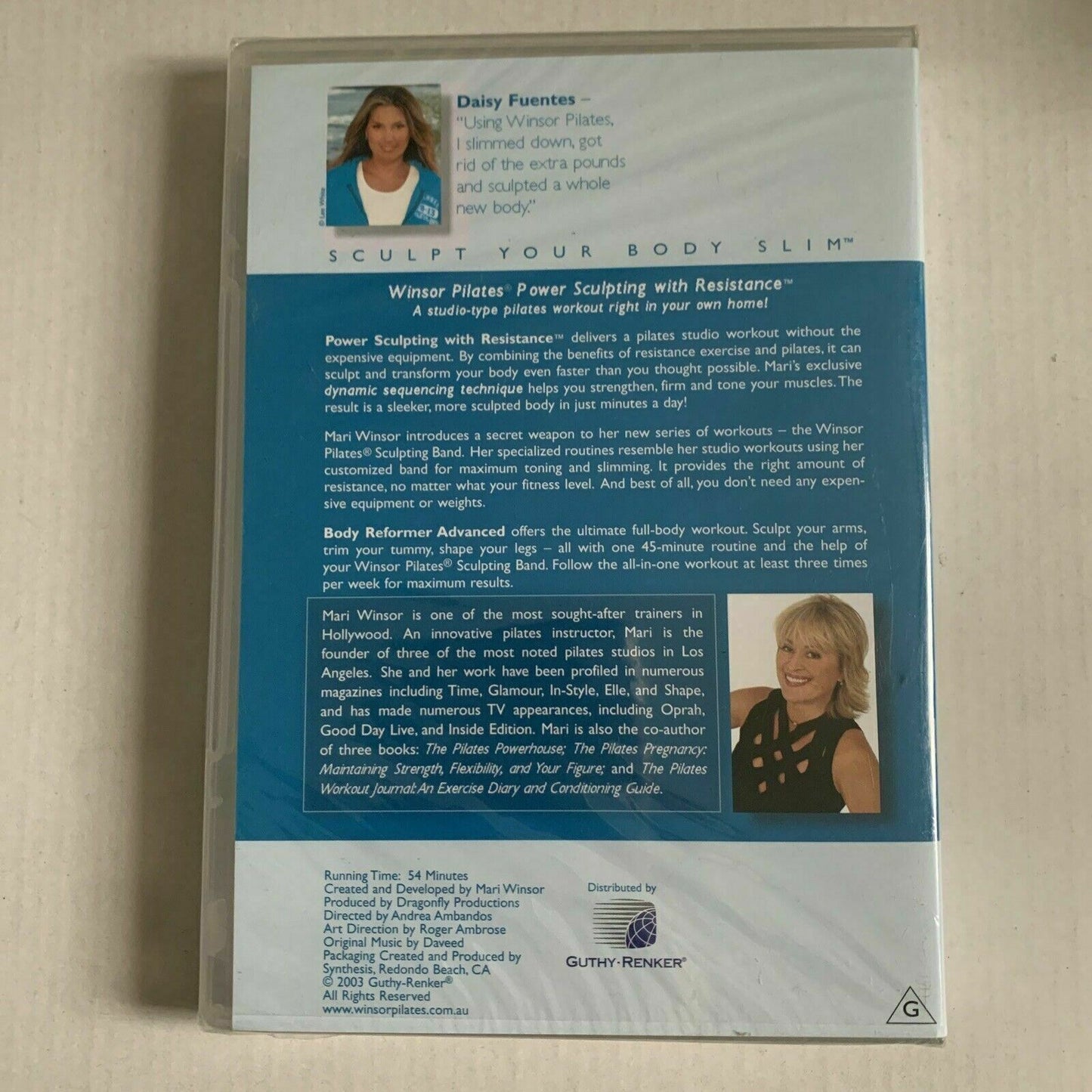 *New Sealed* Winsor Pilates: Sculpt Your Body - Advanced (DVD, 2003)