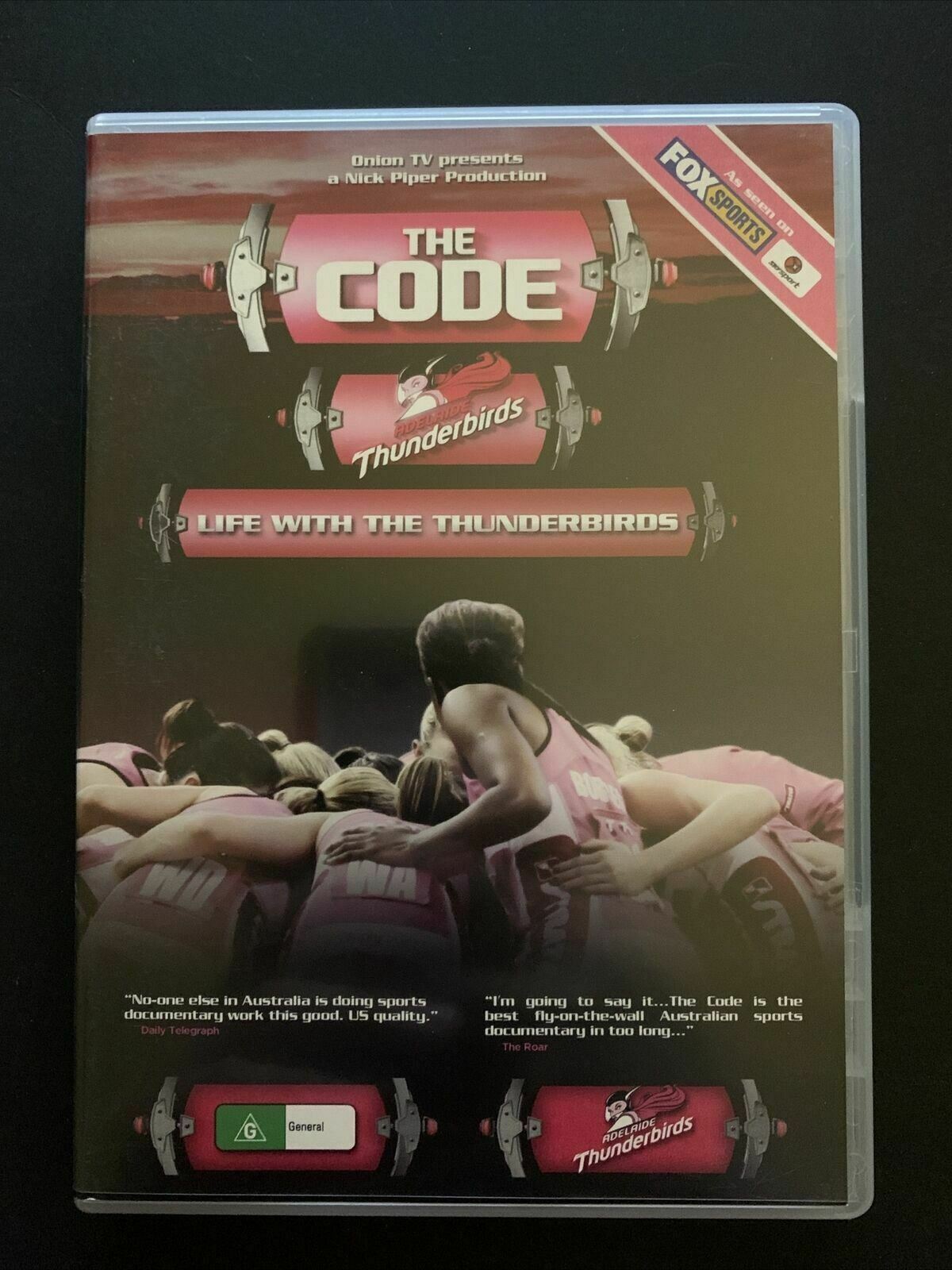 The Code - Life With The Thunderbirds (DVD) Adelaide Thunderbirds Netball