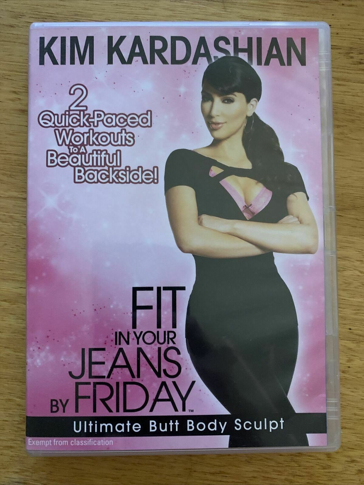 Fit In Your Jeans By Friday - Ultimate Butt Body Sculpt (DVD) Kimberley Kardashi