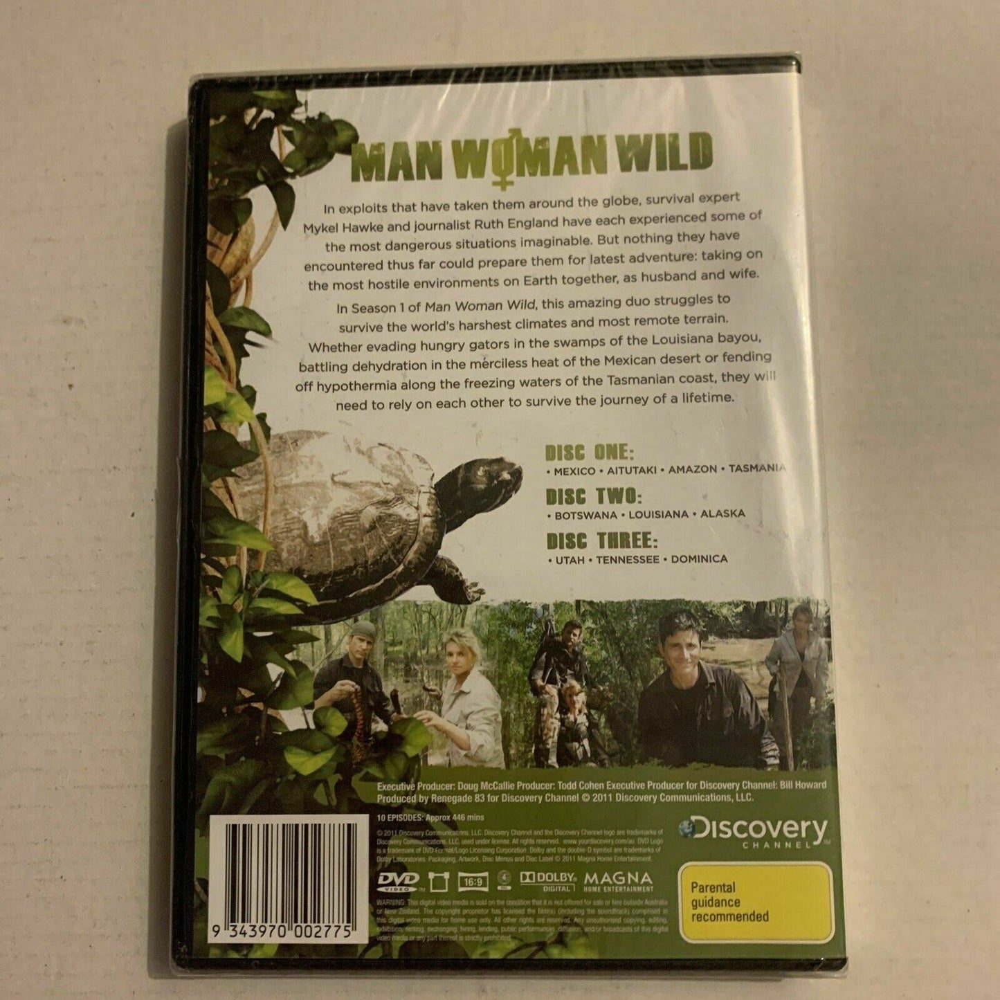 *New Sealed* Man Woman Wild : Season 1 (DVD, 2011) Region 4