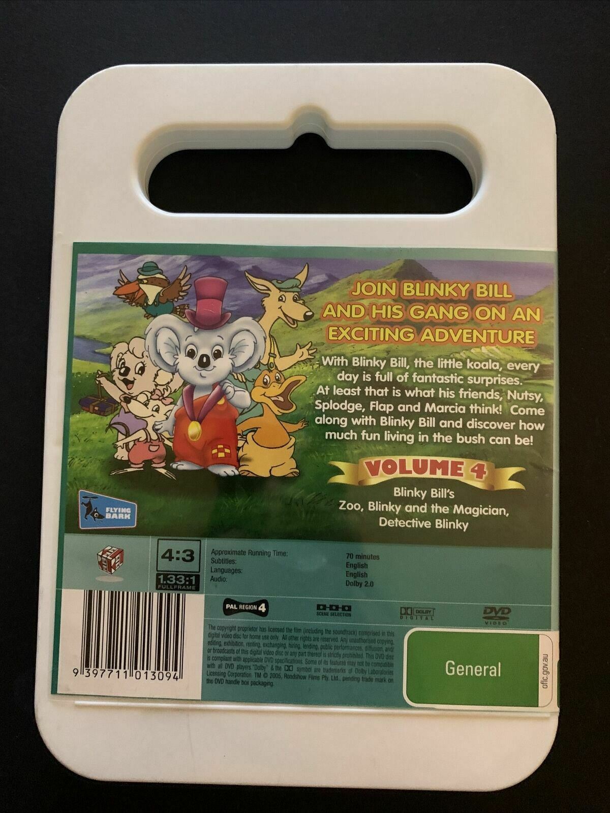 The Adventures Of Blinky Bill - Volume 4 (DVD) Region 4