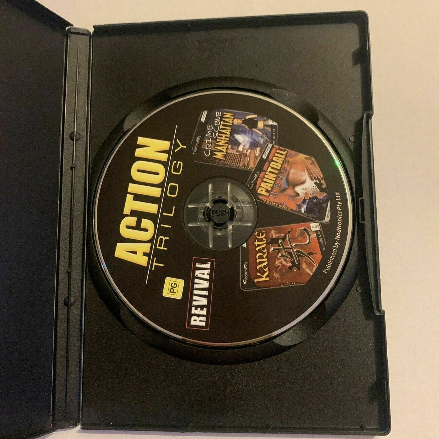 Revival Action PC Games: Crime Scene Manhattan, 3D Karate, Paintball Heroes