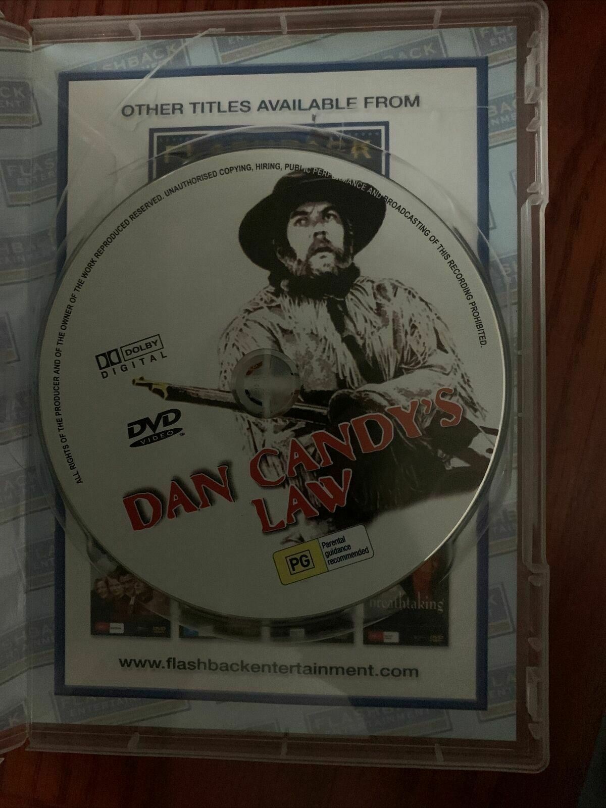 Dan Candy's Law (DVD, 1974) Donald Sutherland, Gordon Tootoosis. All Regions