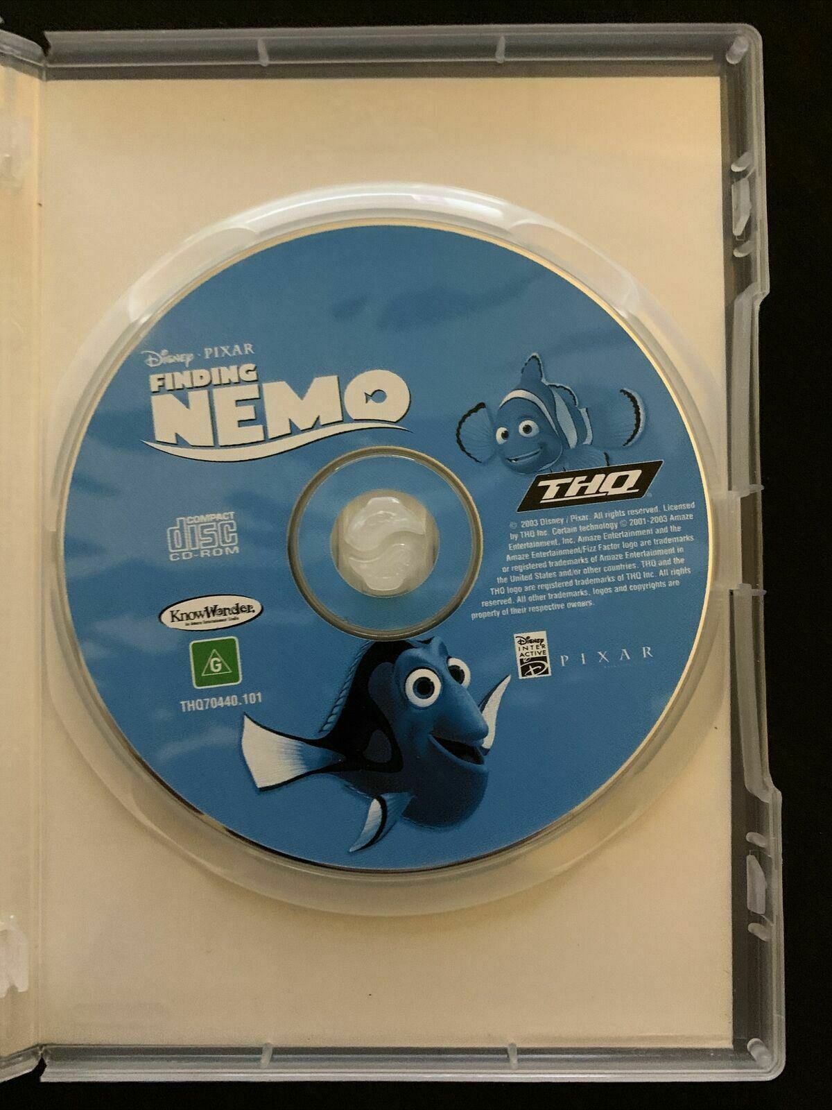 Disney Pixar Finding Nemo - PC CD-ROM Windows Game THQ