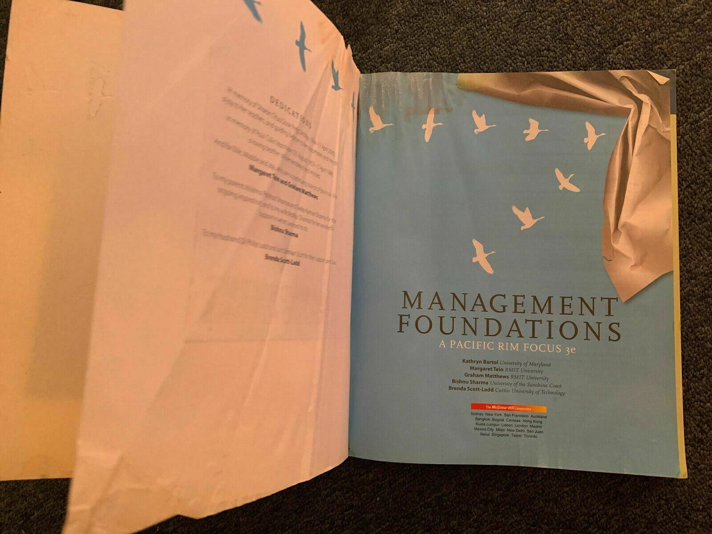 Management Foundations: A Pacific Rim Focus by Graham Matthewsk, Margaret Tein,