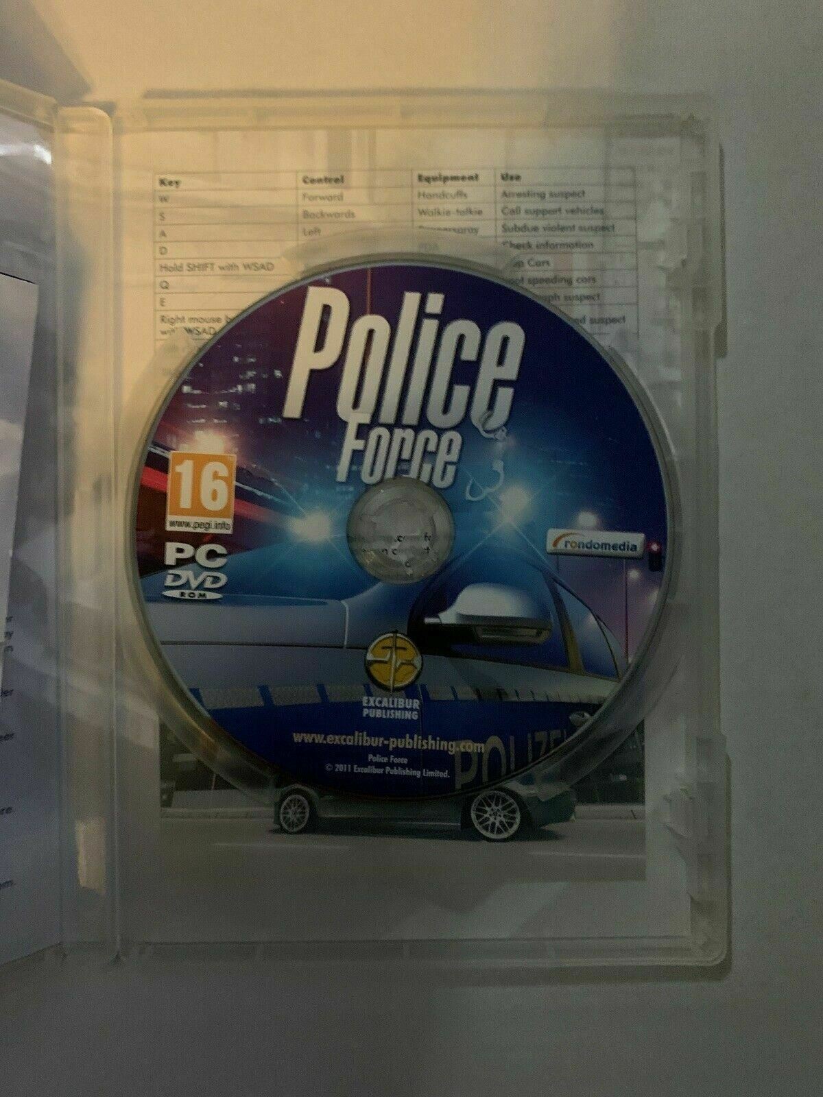 Police Force PC DVD-ROM 2011 Police Simulation Game