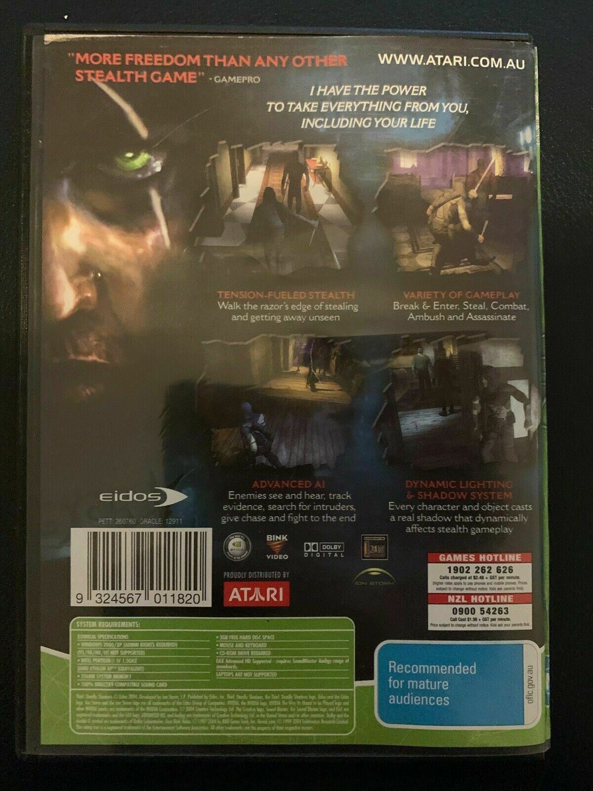 Thief: Deadly Shadows PC Game