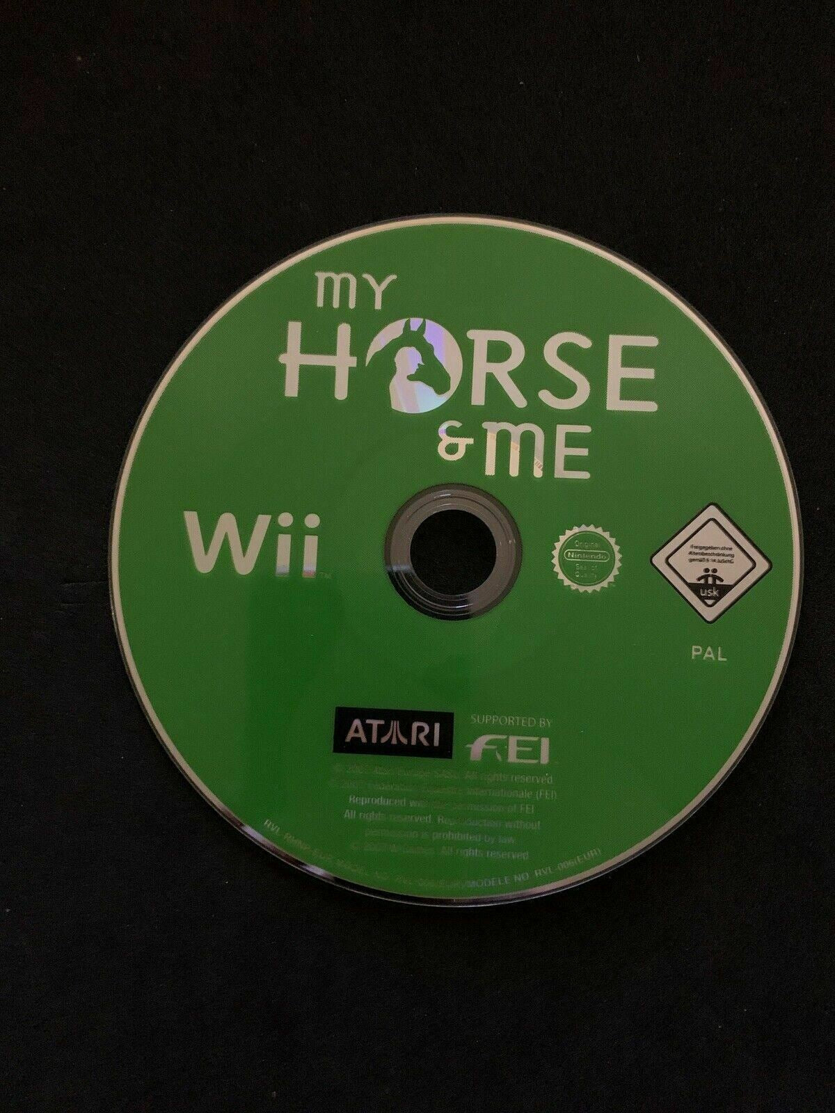 My Horse & Me - Nintendo Wii PAL Game (Sports: Horse Racing) with Manual