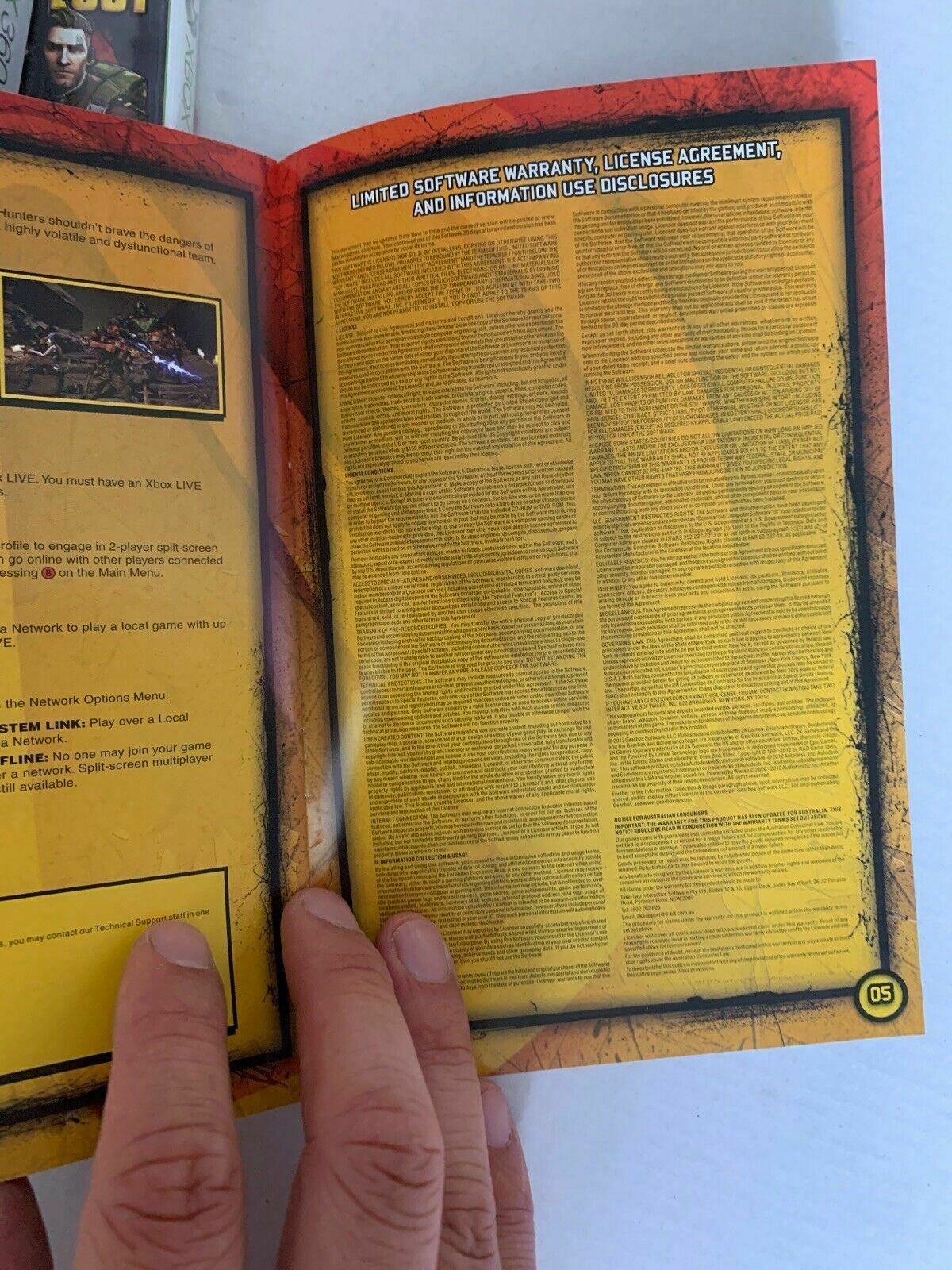 Borderlands 2 - Microsoft Xbox 360 Game - With Manual PAL