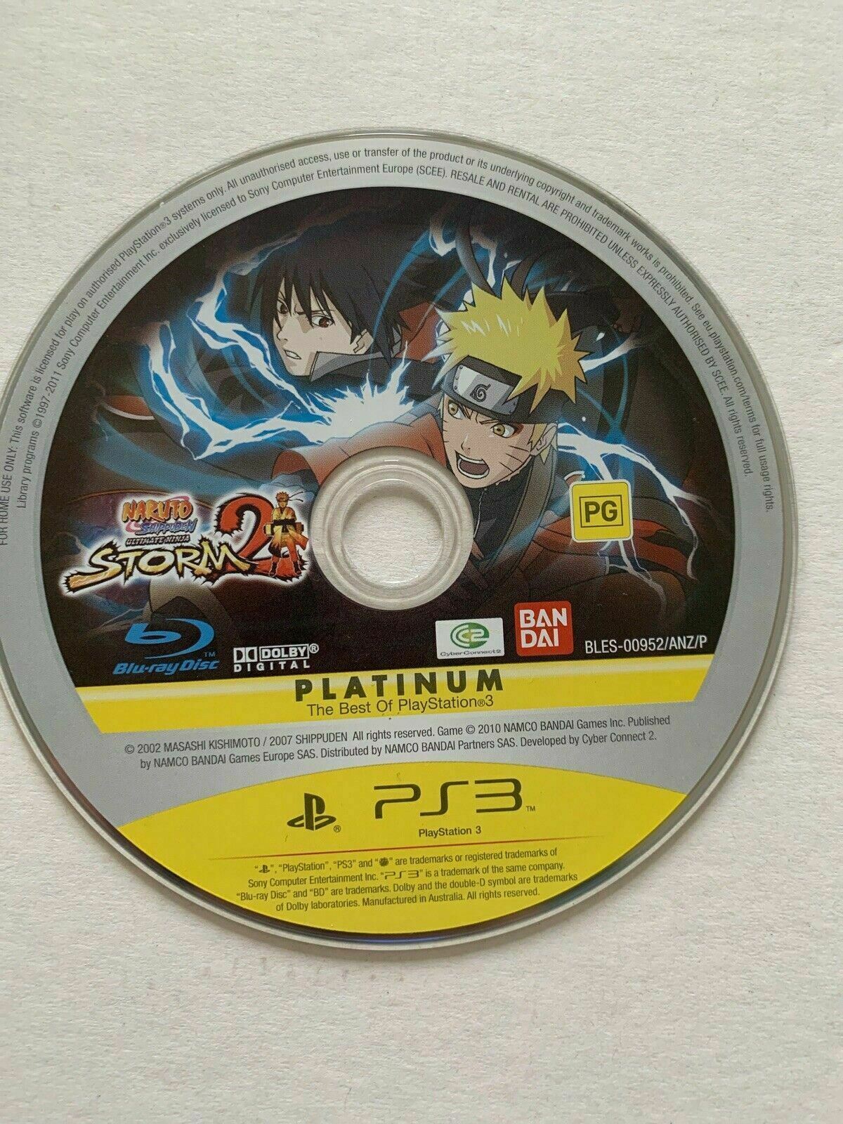 Naruto Shippuden Ultimate Ninja Storm 2  - PS3  Sony PlayStation 3 Game