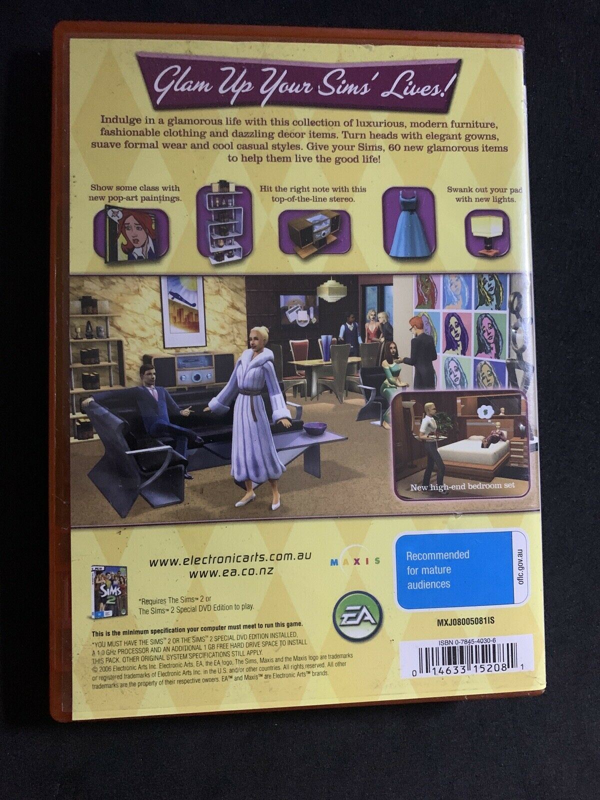 The Sims 2 Pets Expansion + Glamour Life Stuff PC