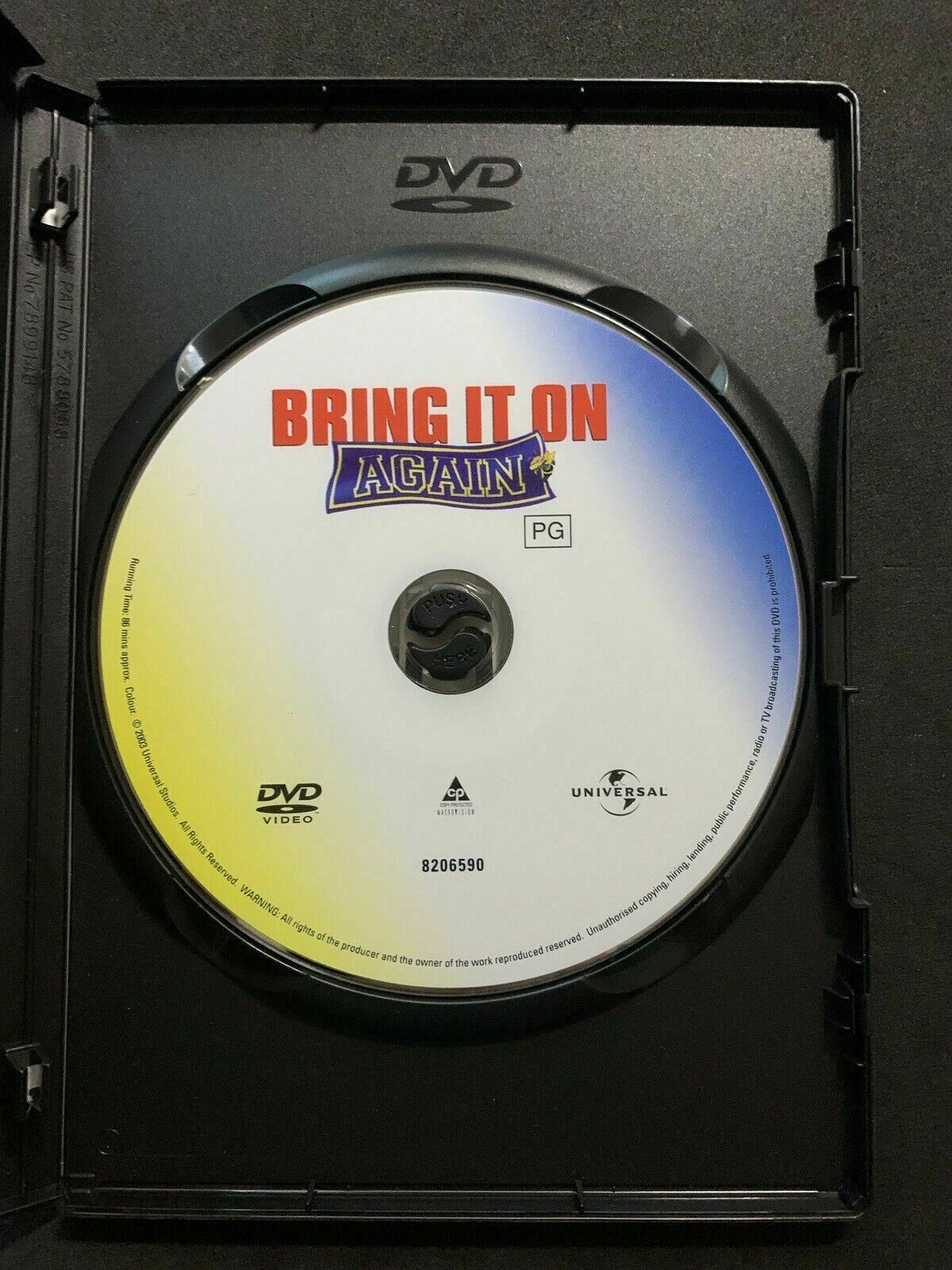Bring It On Again (DVD, 2004) Anne Judson-Yager, Bree Turner, Region 4