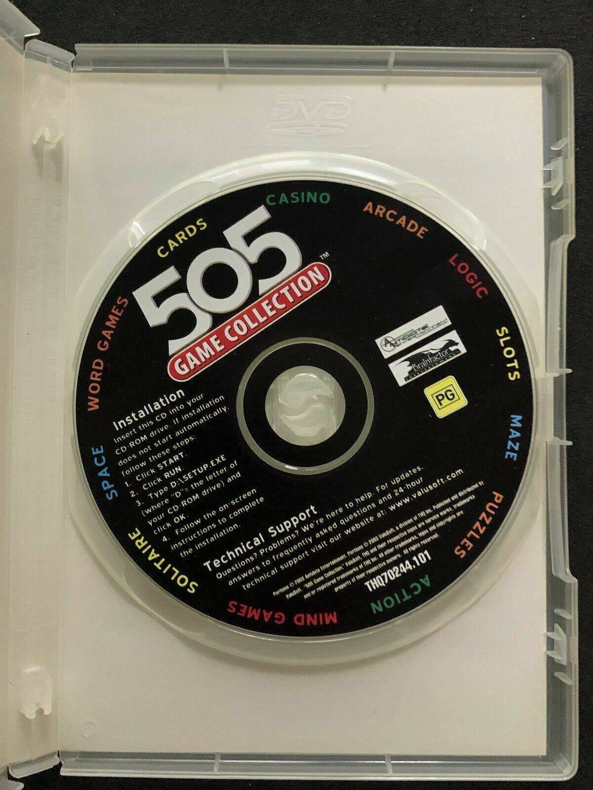 505 Complete Game THQ Collection For PC CDROM WinXP