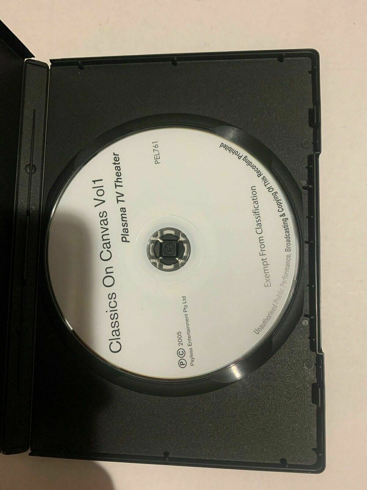 Classics On Canvas Vol 1 - Rare- Aus Stock DVD