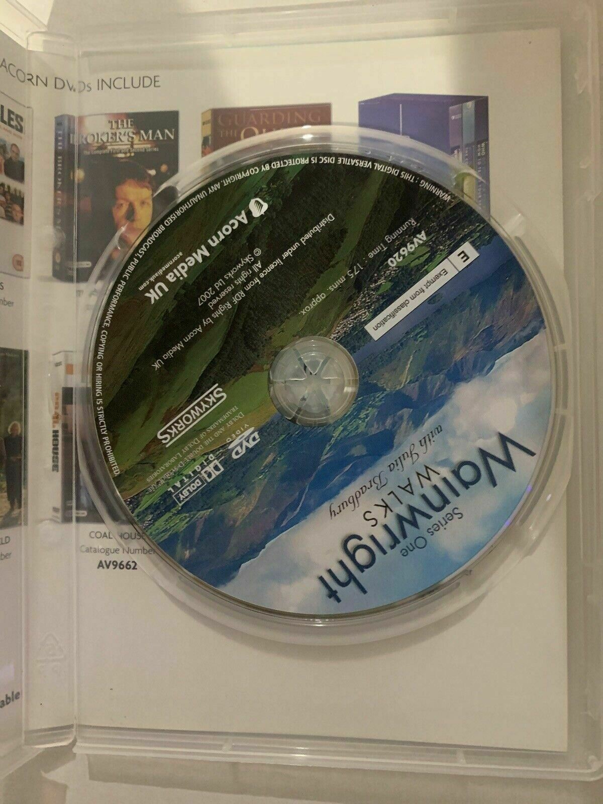 Wainwright Walks Season 1 DVD BBC Travel Documentary Series w/ Julia Bradbury