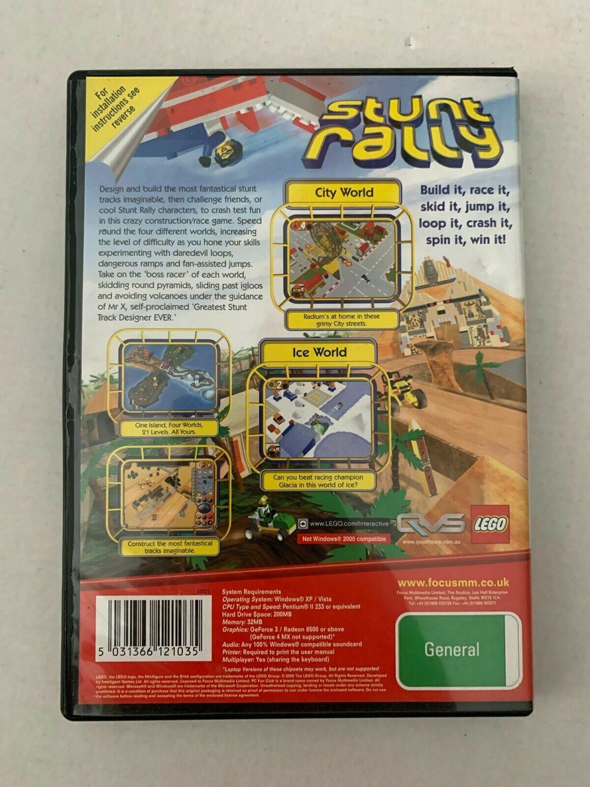 LEGO Stunt Rally For PC (2001)