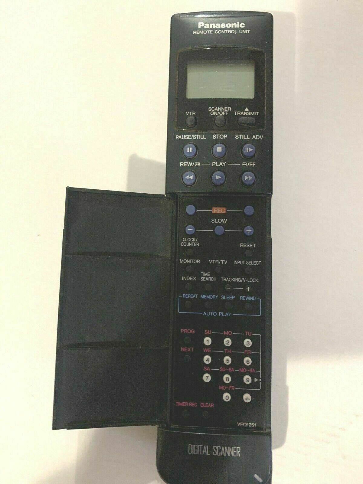 Genuine Panasonic VEQ1251 Original Remote Control