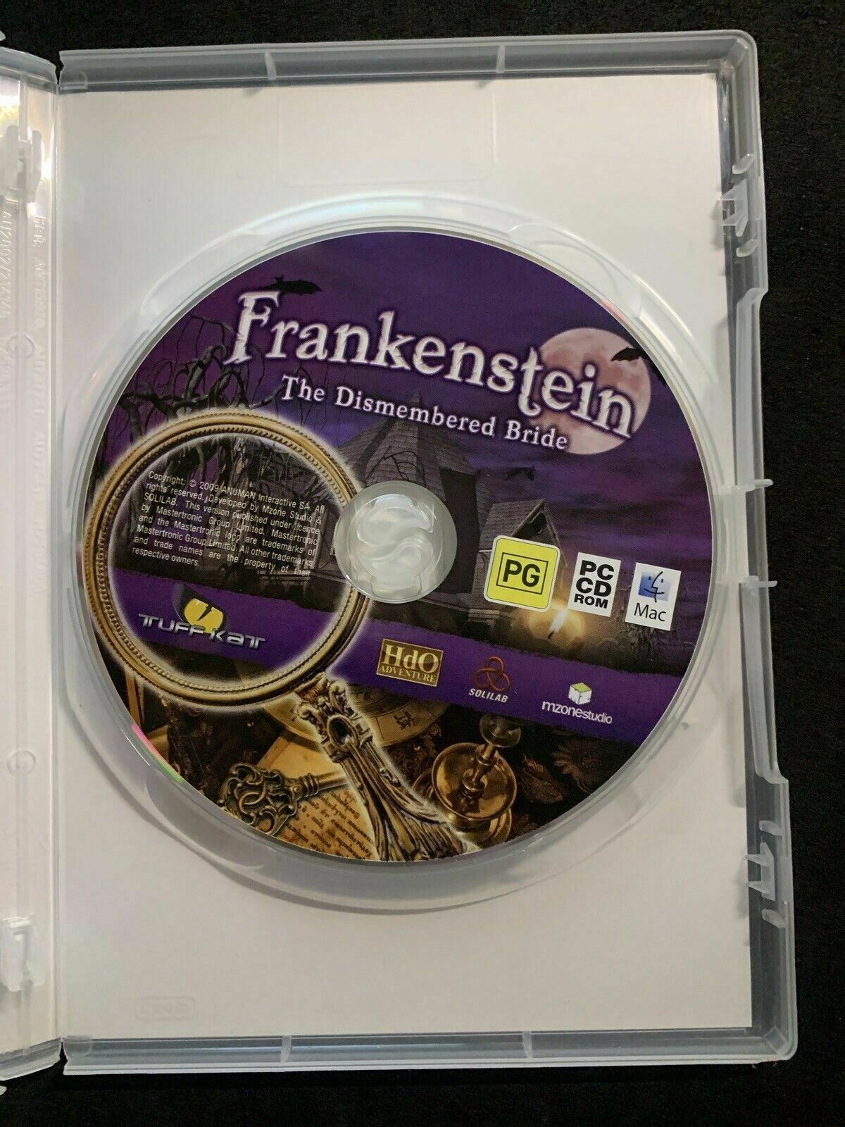 Frankenstein The Dismembered Bride - PC/MAC CDROM Hidden Object Game