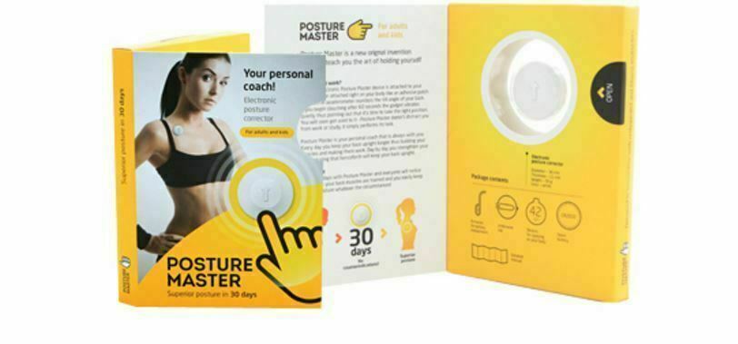 Posture Master Automatic Electronic Back Corrector Improve Spine In 30 Days