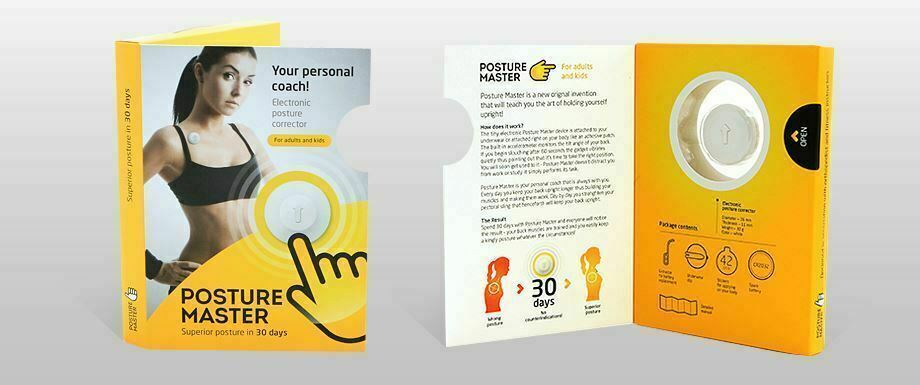 Posture Master Automatic Electronic Back Corrector Improve Spine In 30 Days
