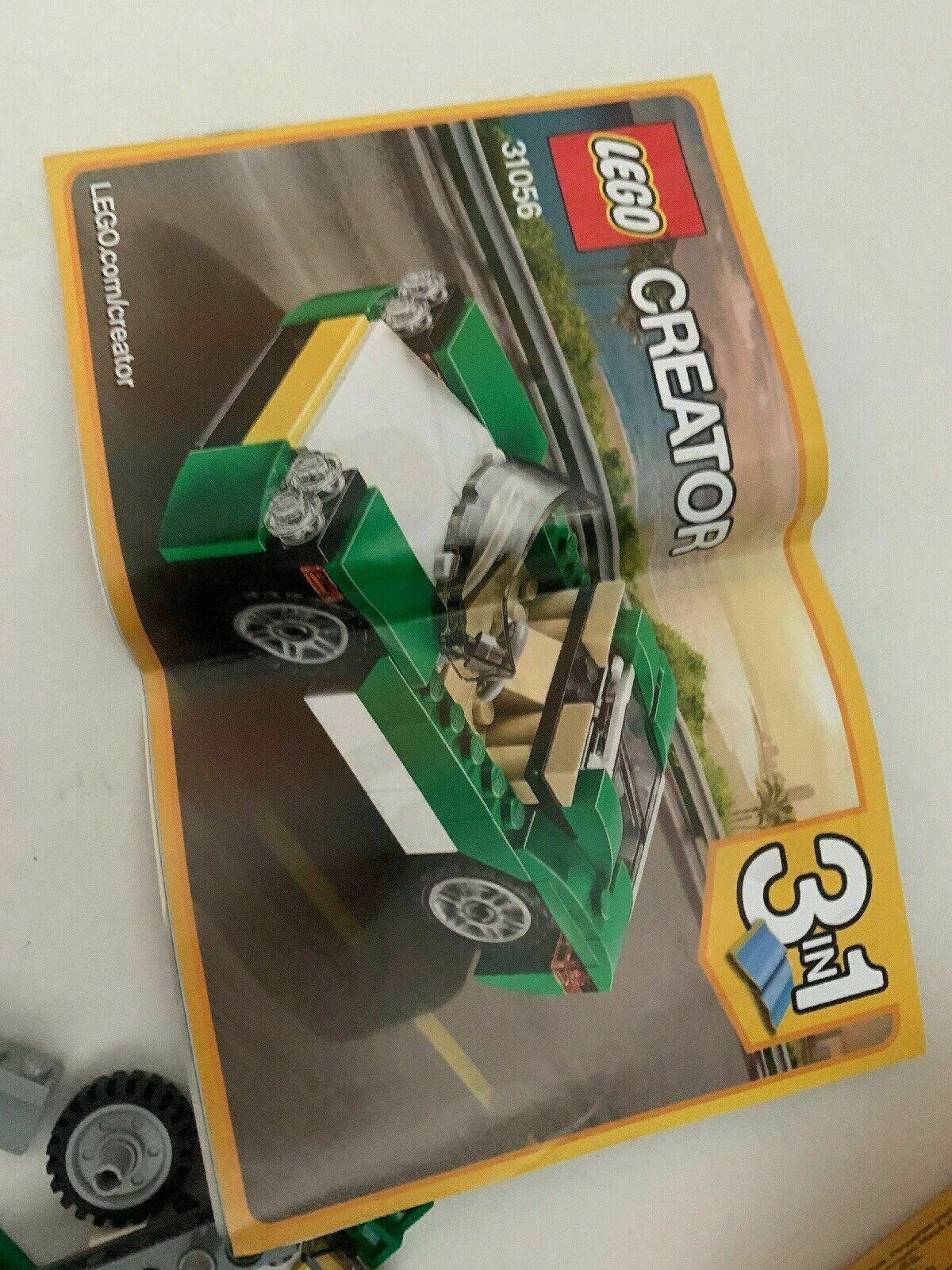 Lego creator 6-12 31056 3in1 *Incomplete* contains 102 LEGOs Pieces 3 Manuals