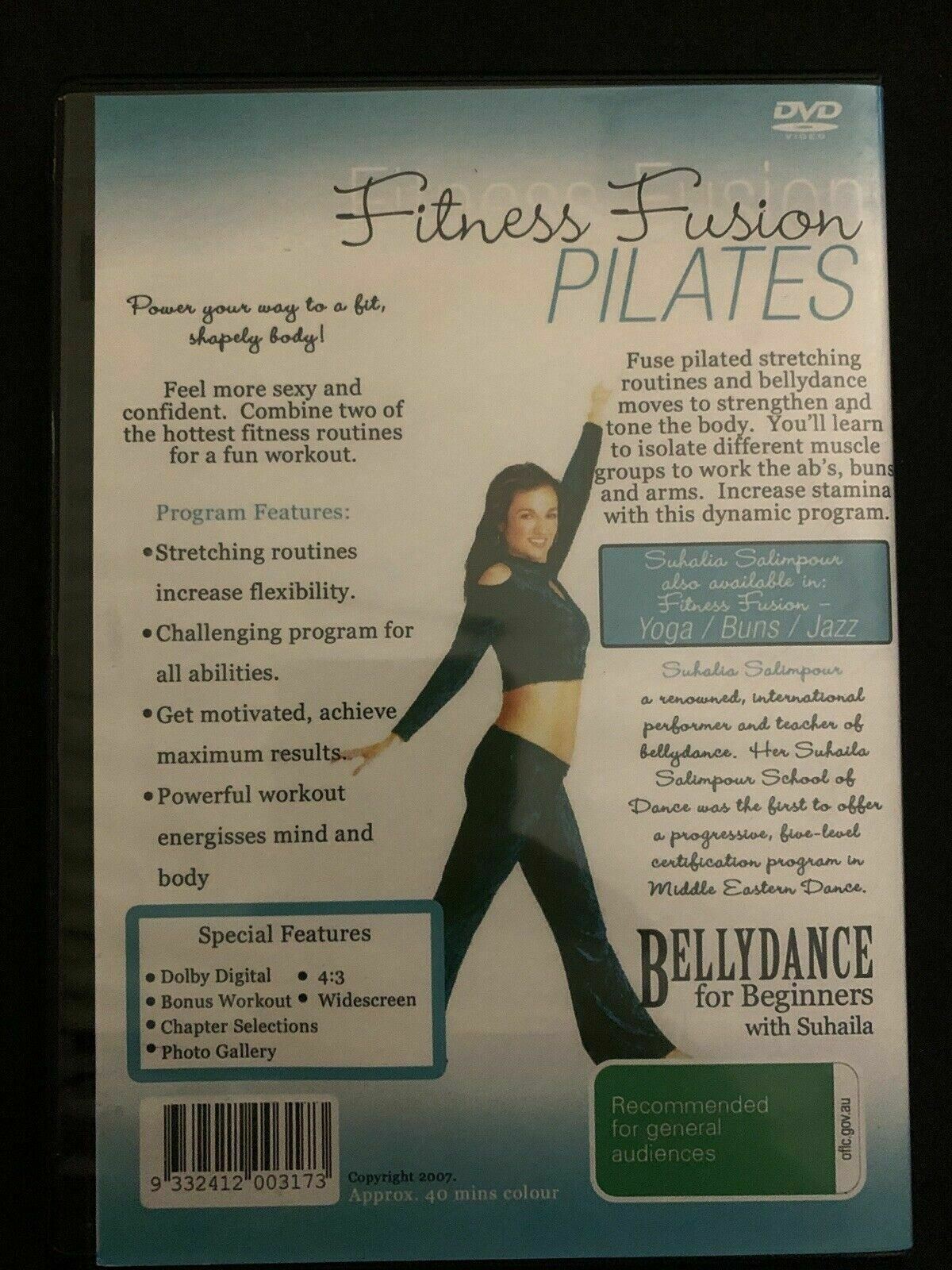 Fitness Fusion Pilates & Belly Dance For Beginners (DVD) Region 4