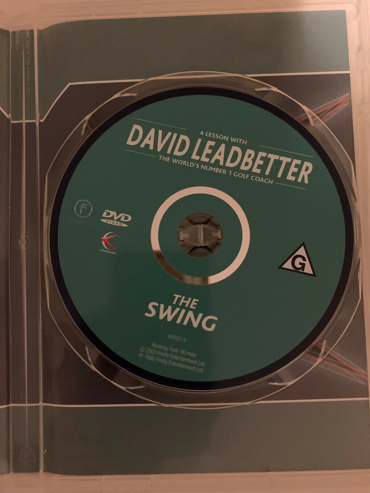 A Lesson With David Leadbetter - The Swing (DVD, 2003) Region Free
