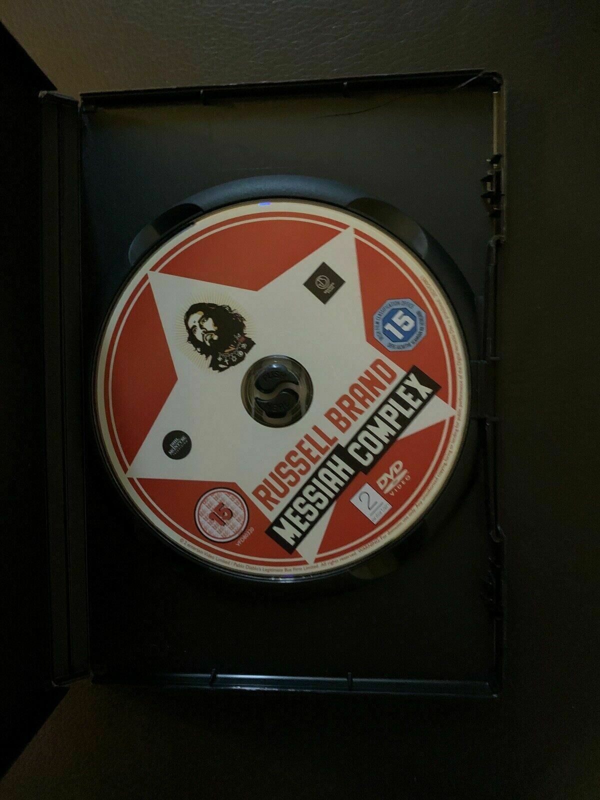 Russell Brand - Messiah Complex (DVD, 2013) Stand up Comedy. Region 4,2