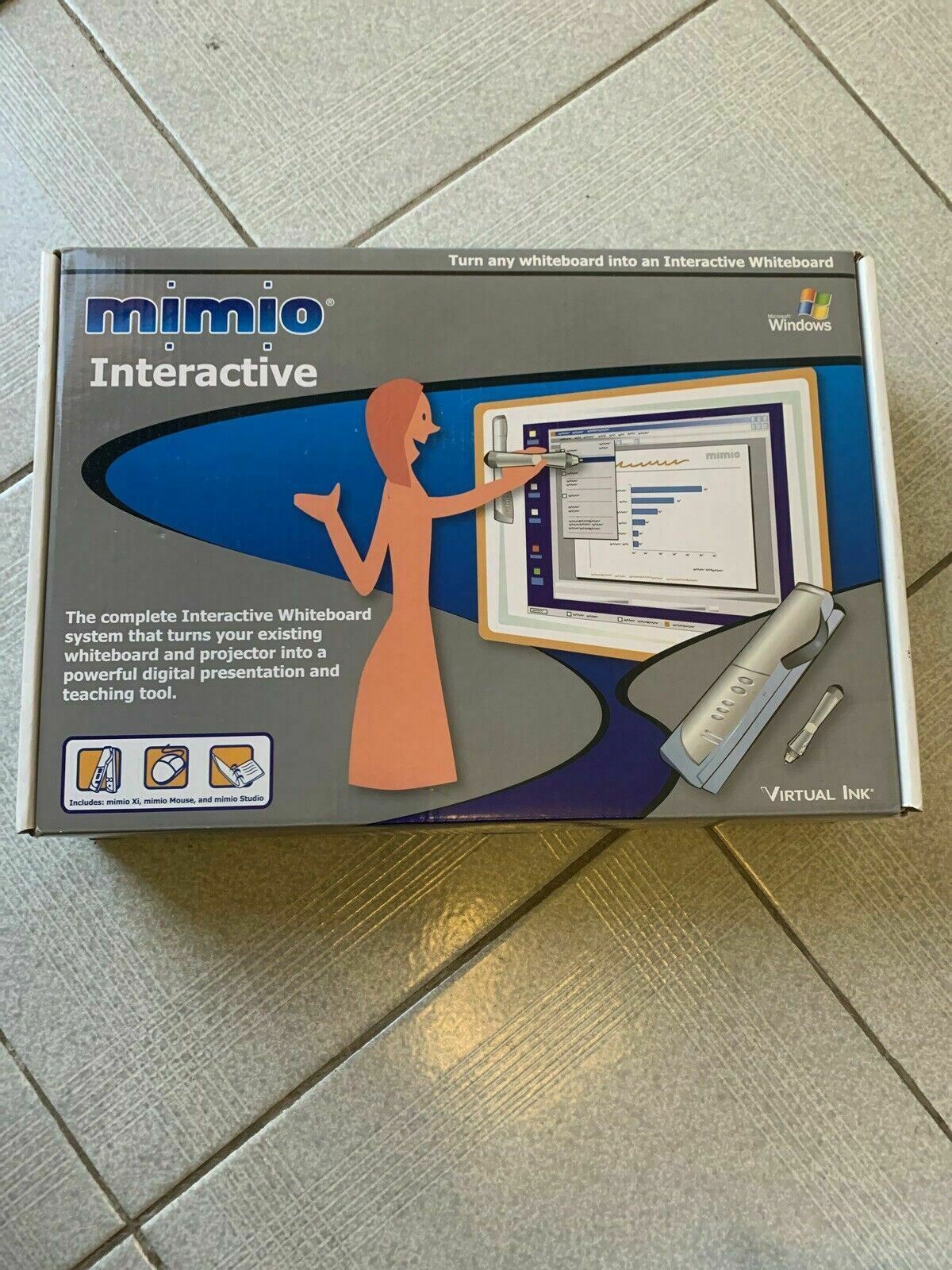 *New* Mimio Interactive & Capture Kit For Windows/Mac By Virtual Ink