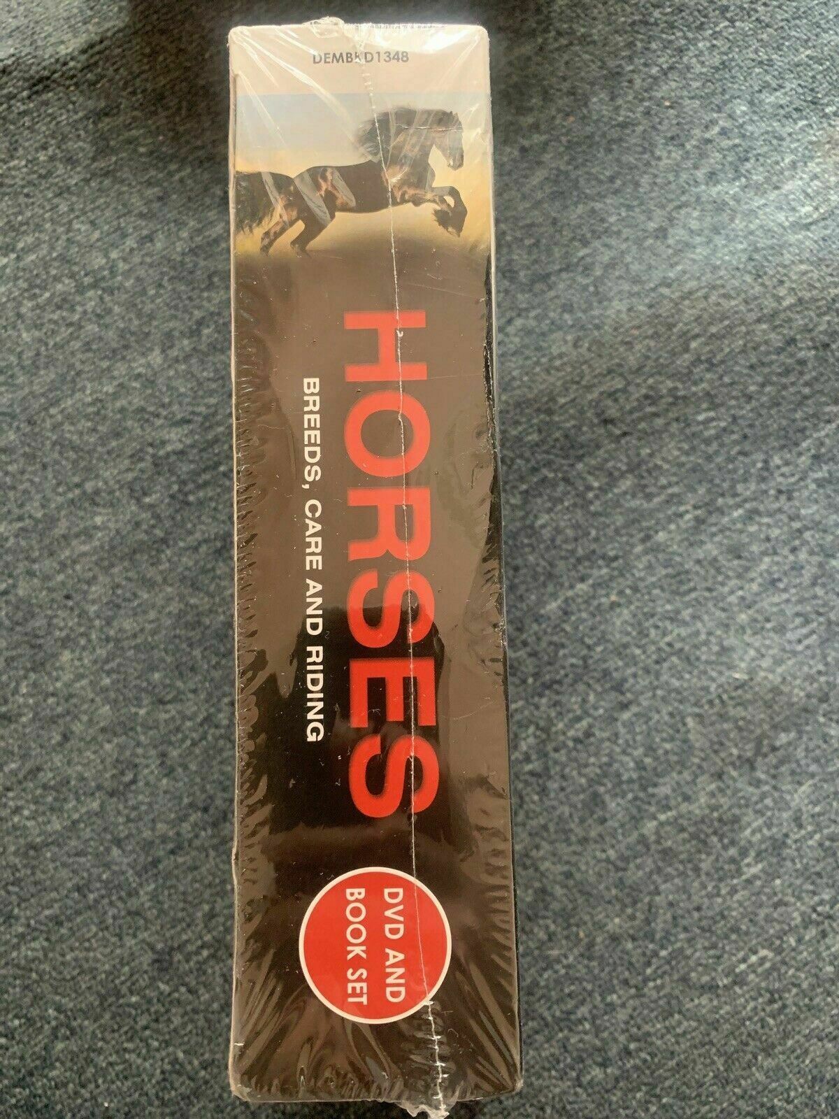 Horses: Race Country with Clare Balding & Little Book Of Horses - DVD & Bookset