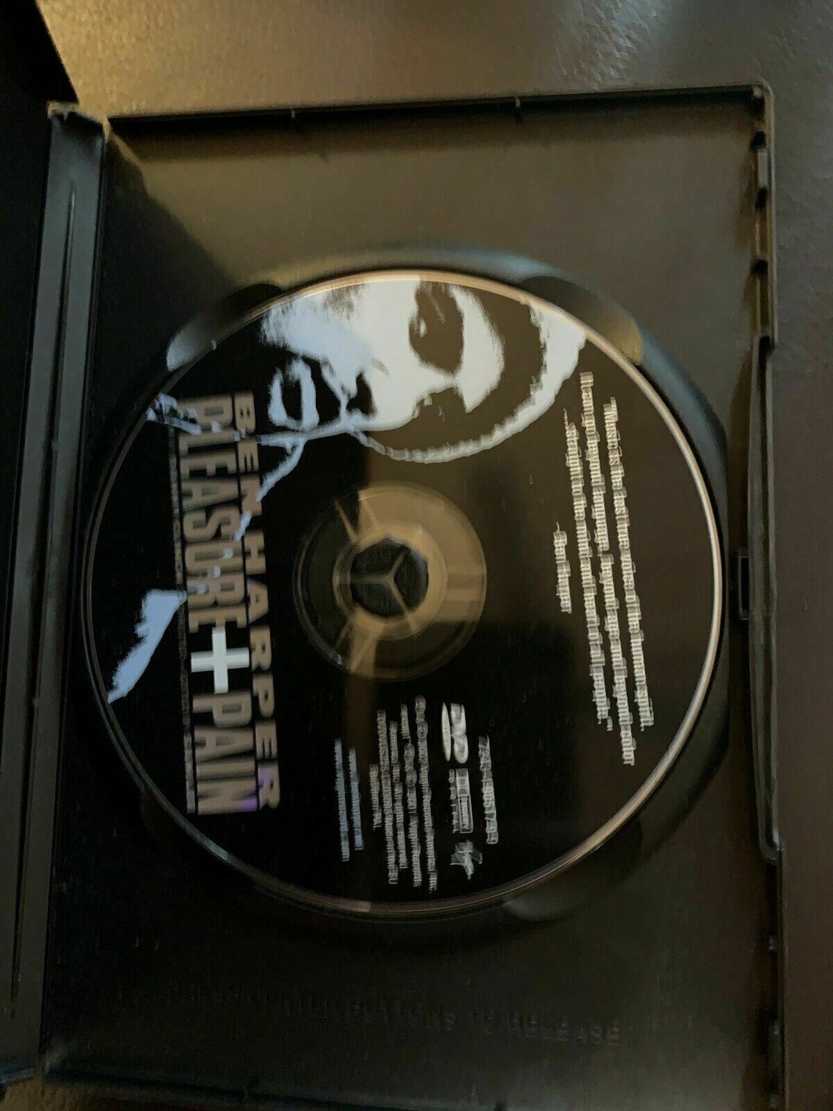 Ben Harper - Pleasure + Pain (DVD, 2002)