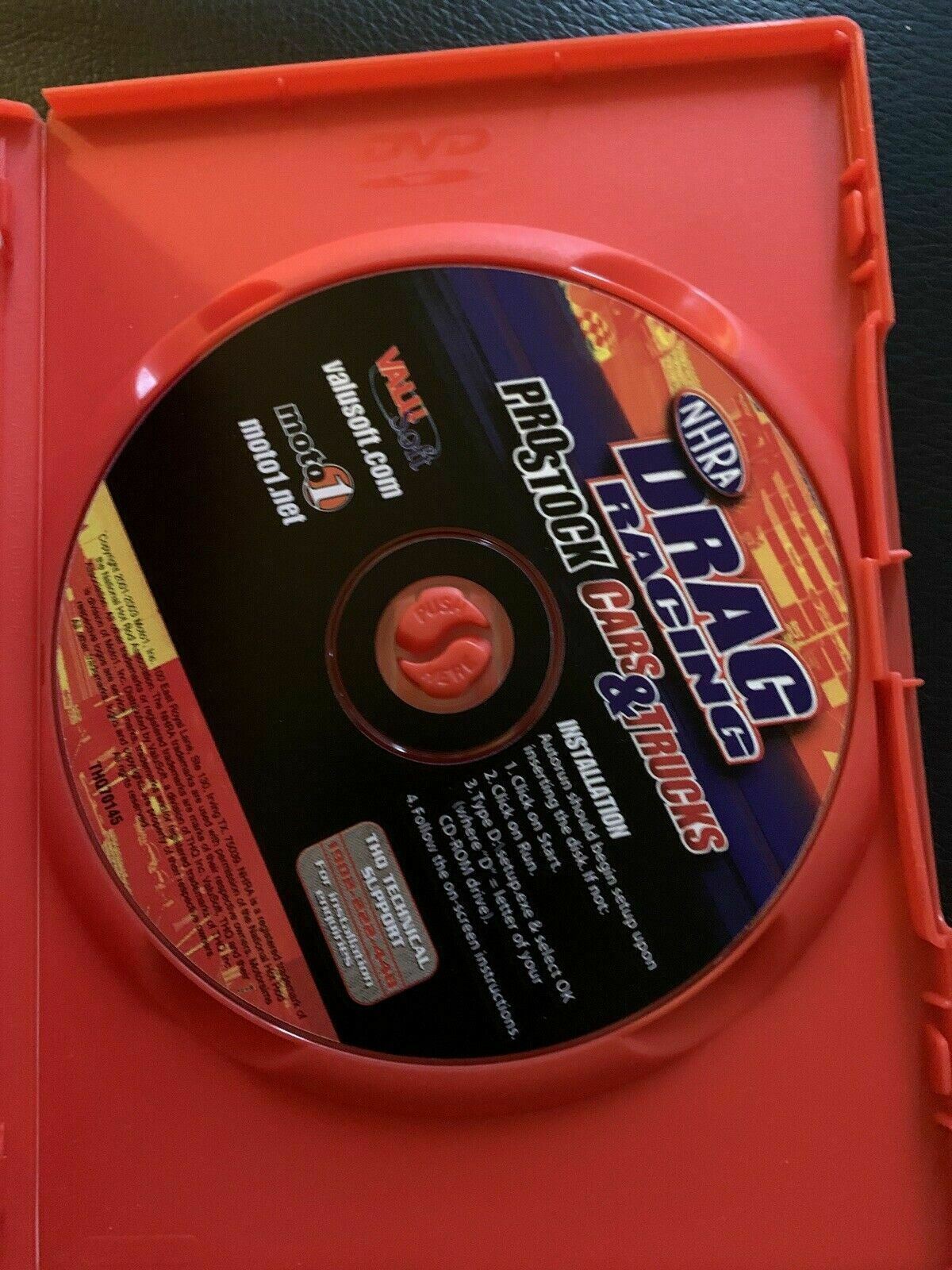 NHRA Drag Racing Pro Stock Cars & Trucks - PC CD-ROM (2003)