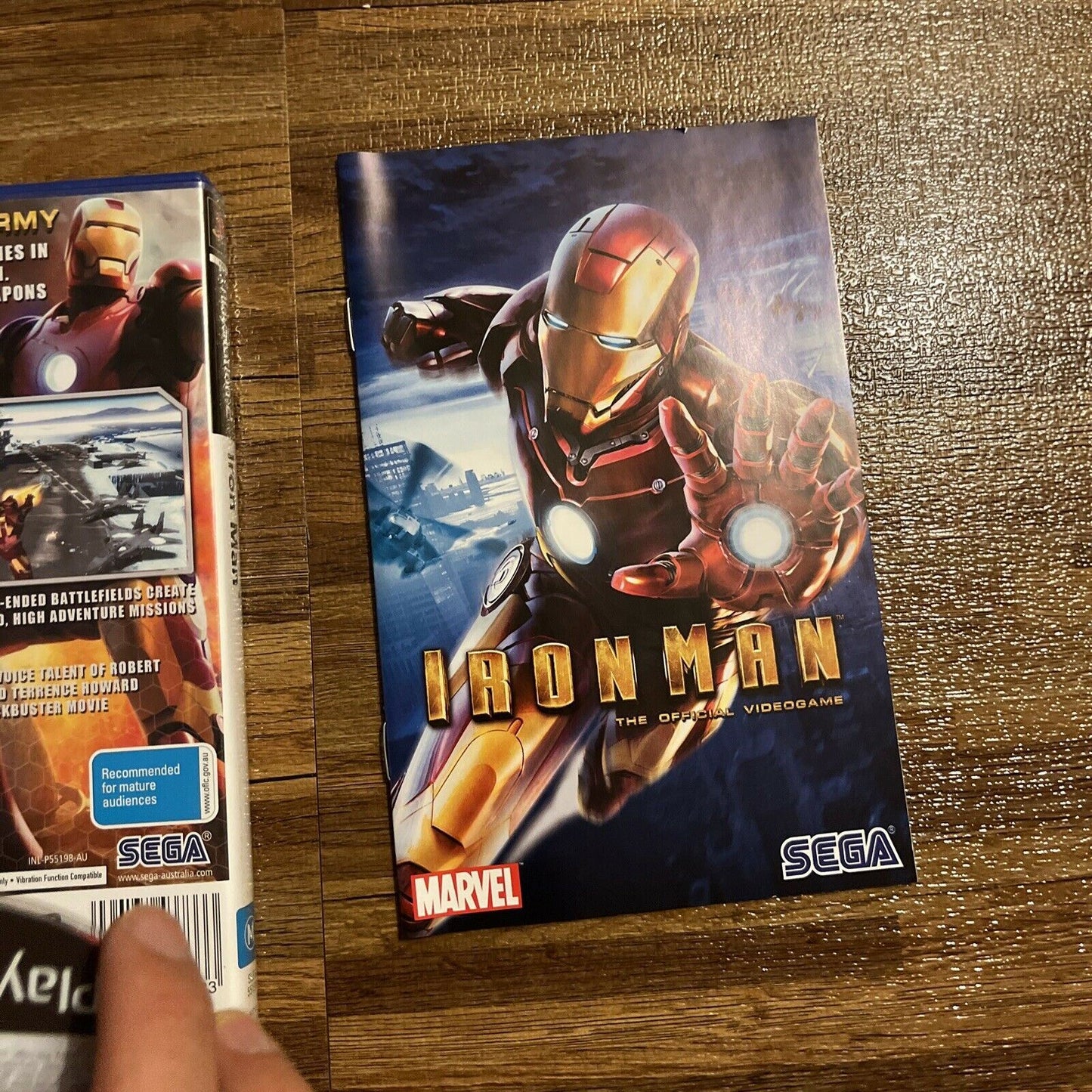 Iron Man - Sony PlayStation 2 PS2 PAL Game with Manual