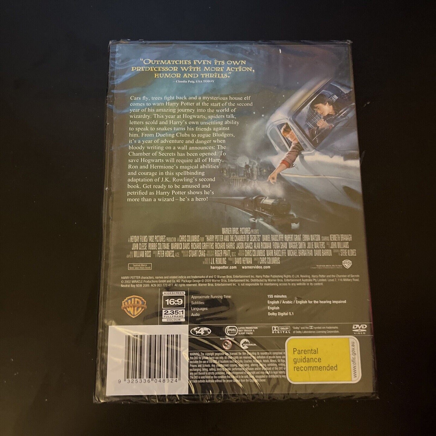 *New Sealed* Harry Potter and the Chamber of Secrets (DVD, 2002) Region 4