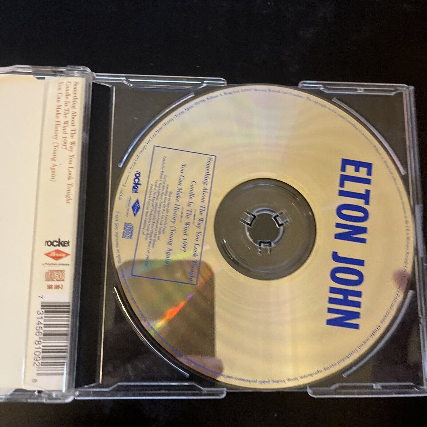 Elton John - Something About the Way You Look Tonight/Candle in the Wind 1997 CD
