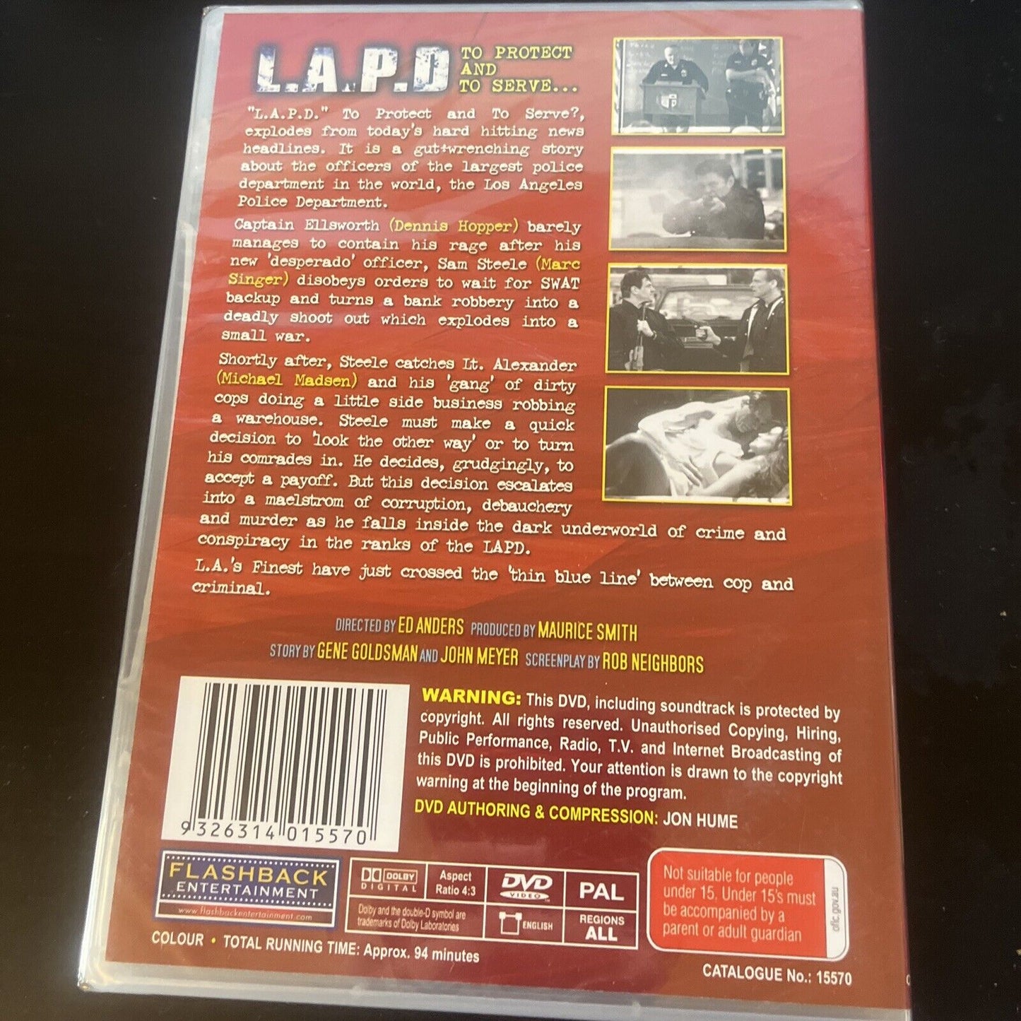 *New Sealed* L.A.P.D To Protect and to Serve (DVD) All Regions