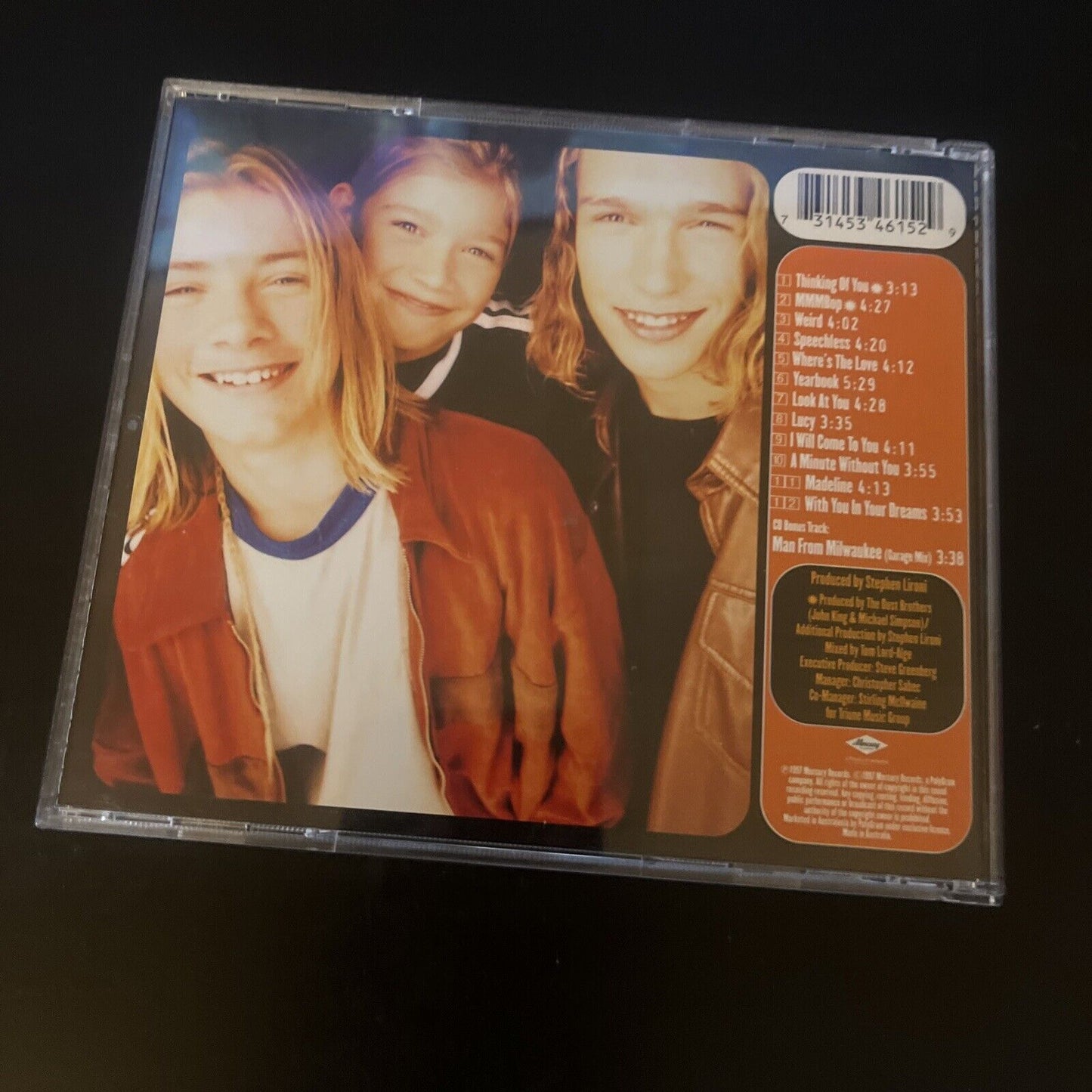 Hanson - Middle of Nowhere (CD, 1997)