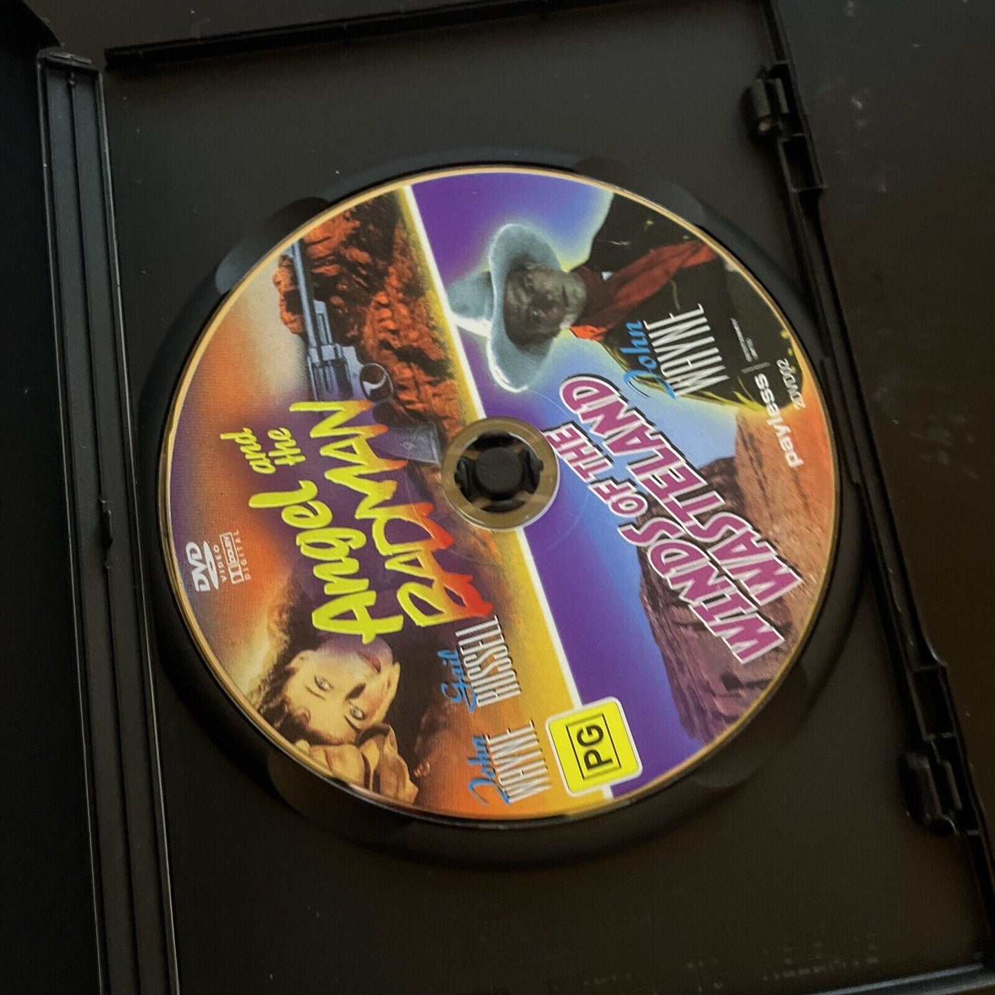 Angel And The Bad Man / Winds Of The Wasteland DVD John Wayne All Regions