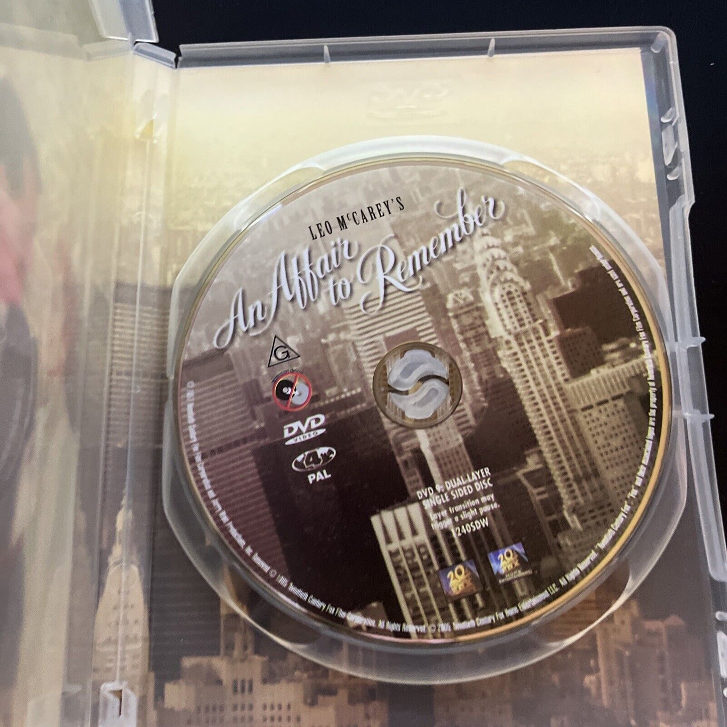 An Affair To Remember (DVD, 1957) Cary Grant, Deborah Kerr, Region 4