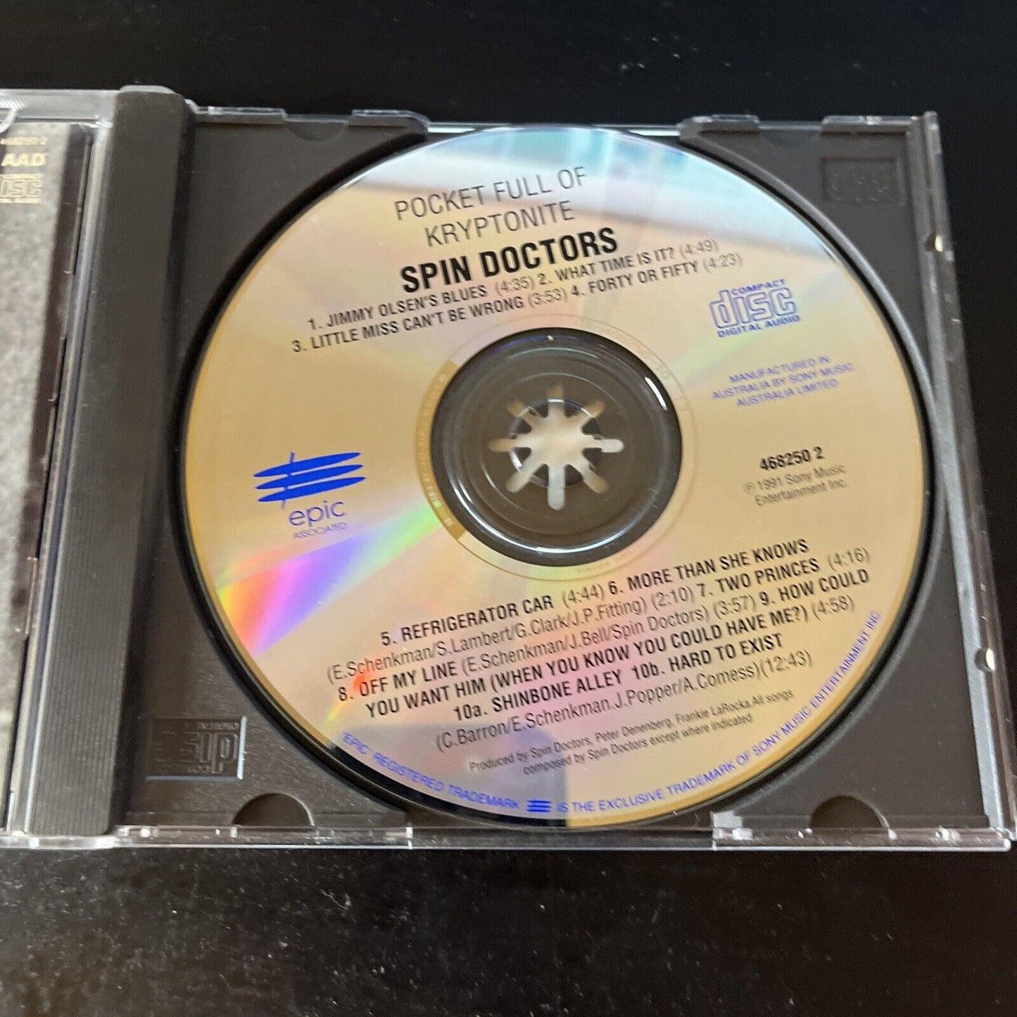 Spin Doctors - Pocket Full of Kryptonite (CD, 1991)