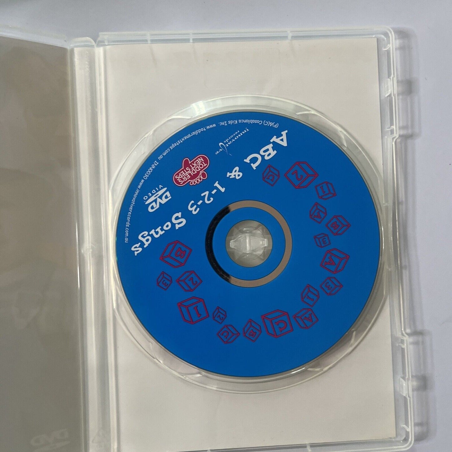 ABC & 1-2-3 Songs Toddlers Next Steps (DVD) All Regions