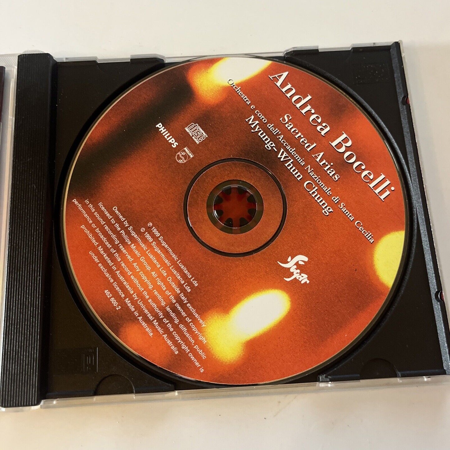 Andrea Bocelli - Sacred Arias (CD, 1999)