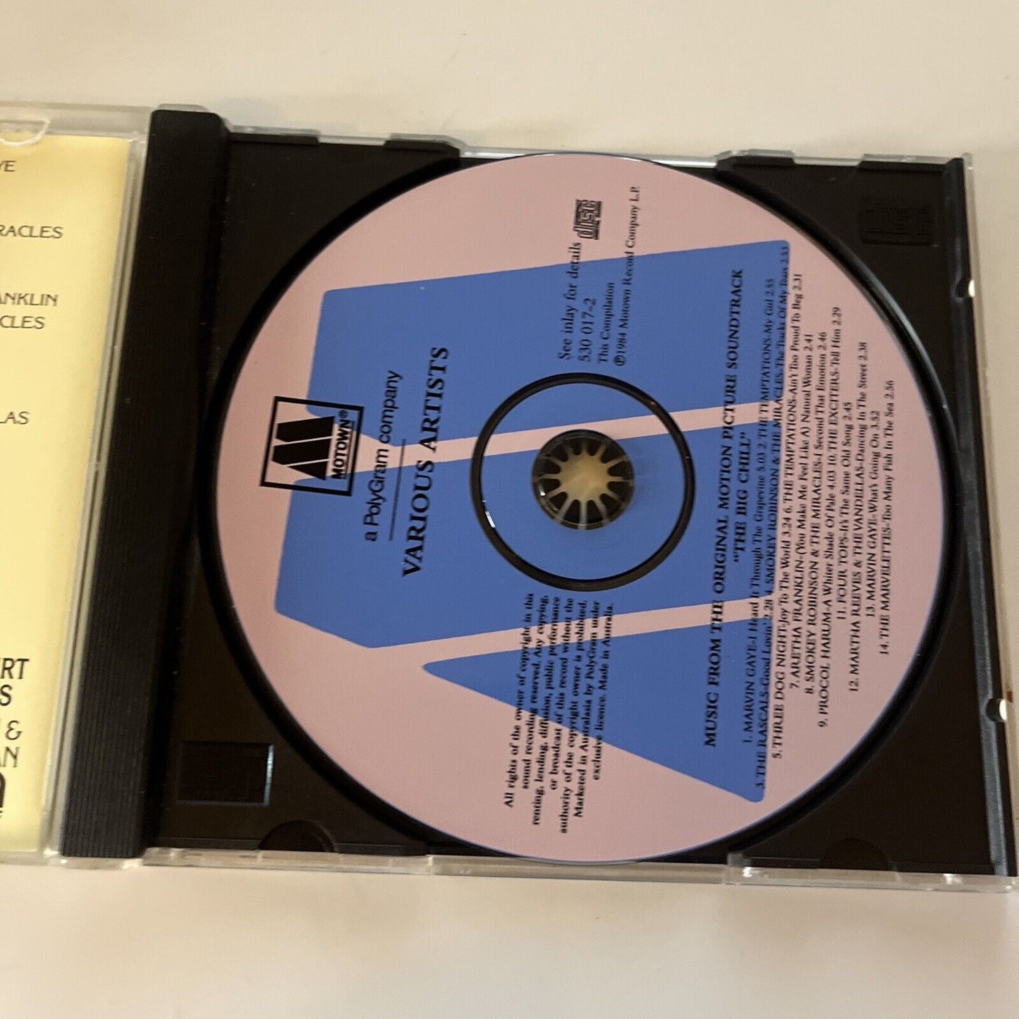 The Big Chill - Original Motion Picture Soundtrack (CD, 1984)